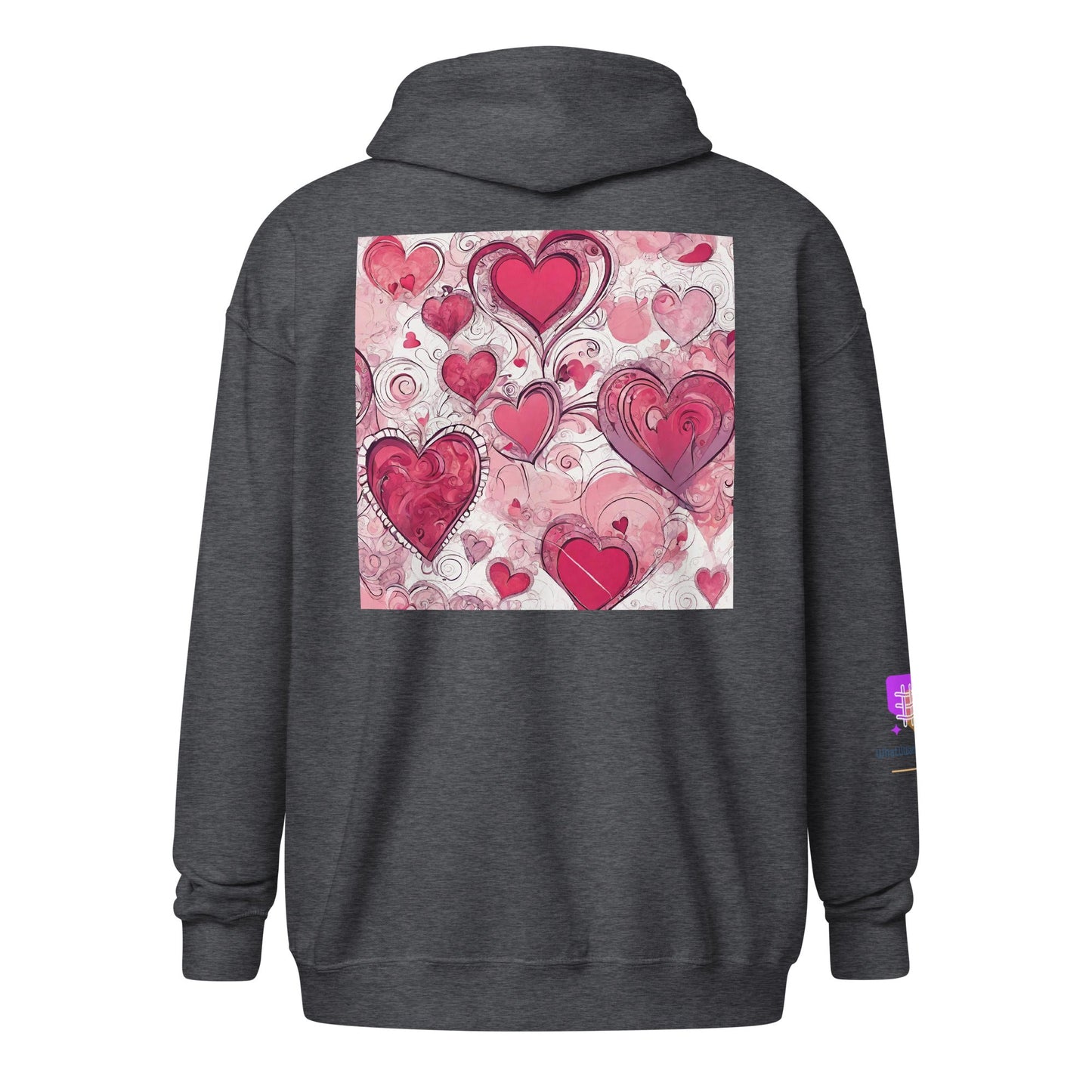 Unisex heavy blend zip hoodie