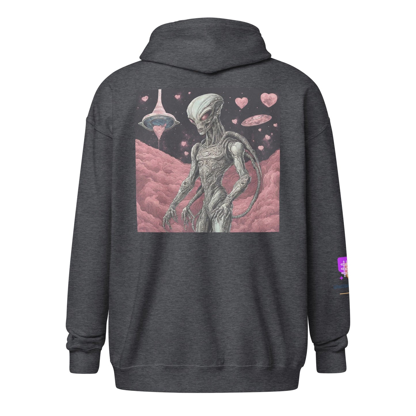 Unisex heavy blend zip hoodie