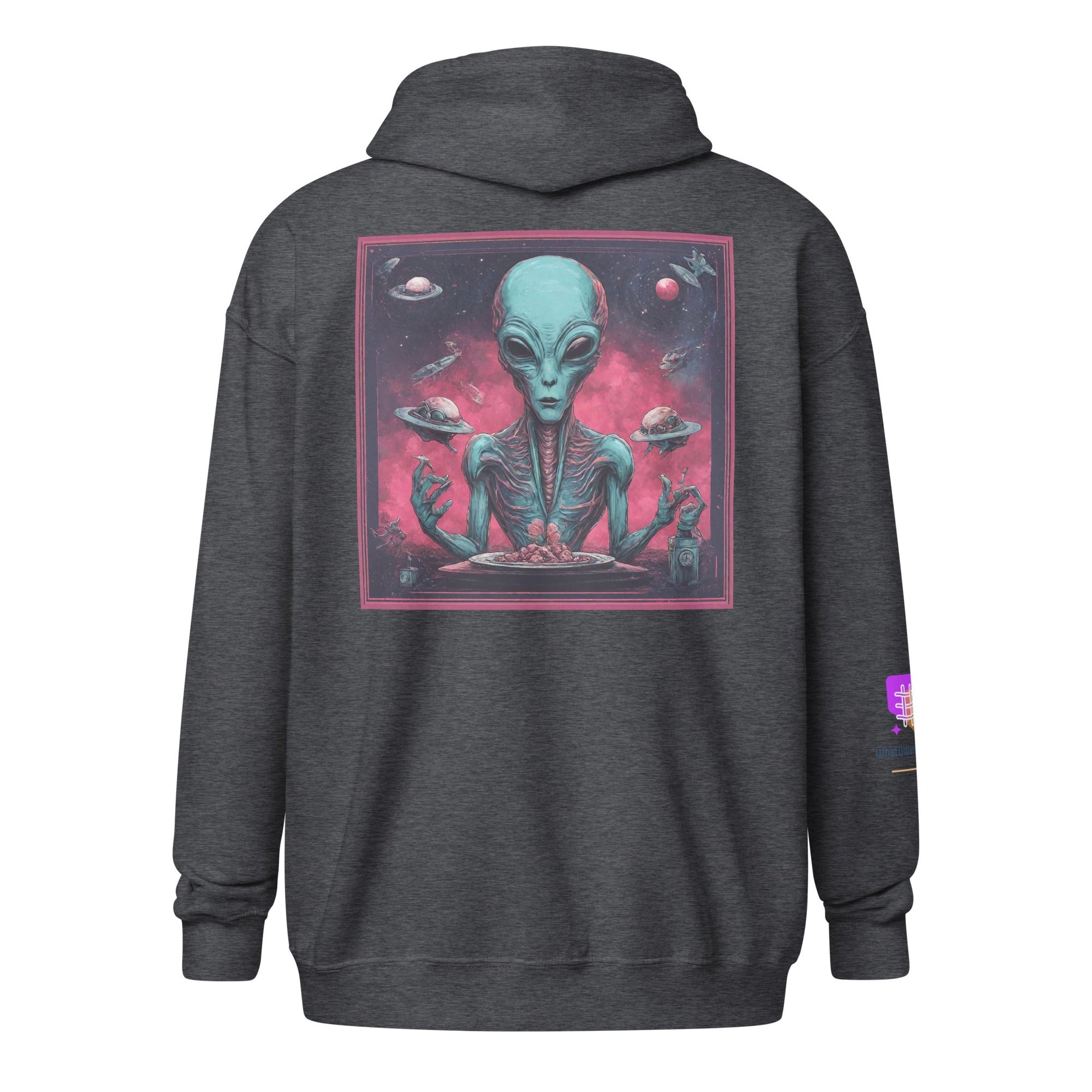 Unisex heavy blend zip hoodie