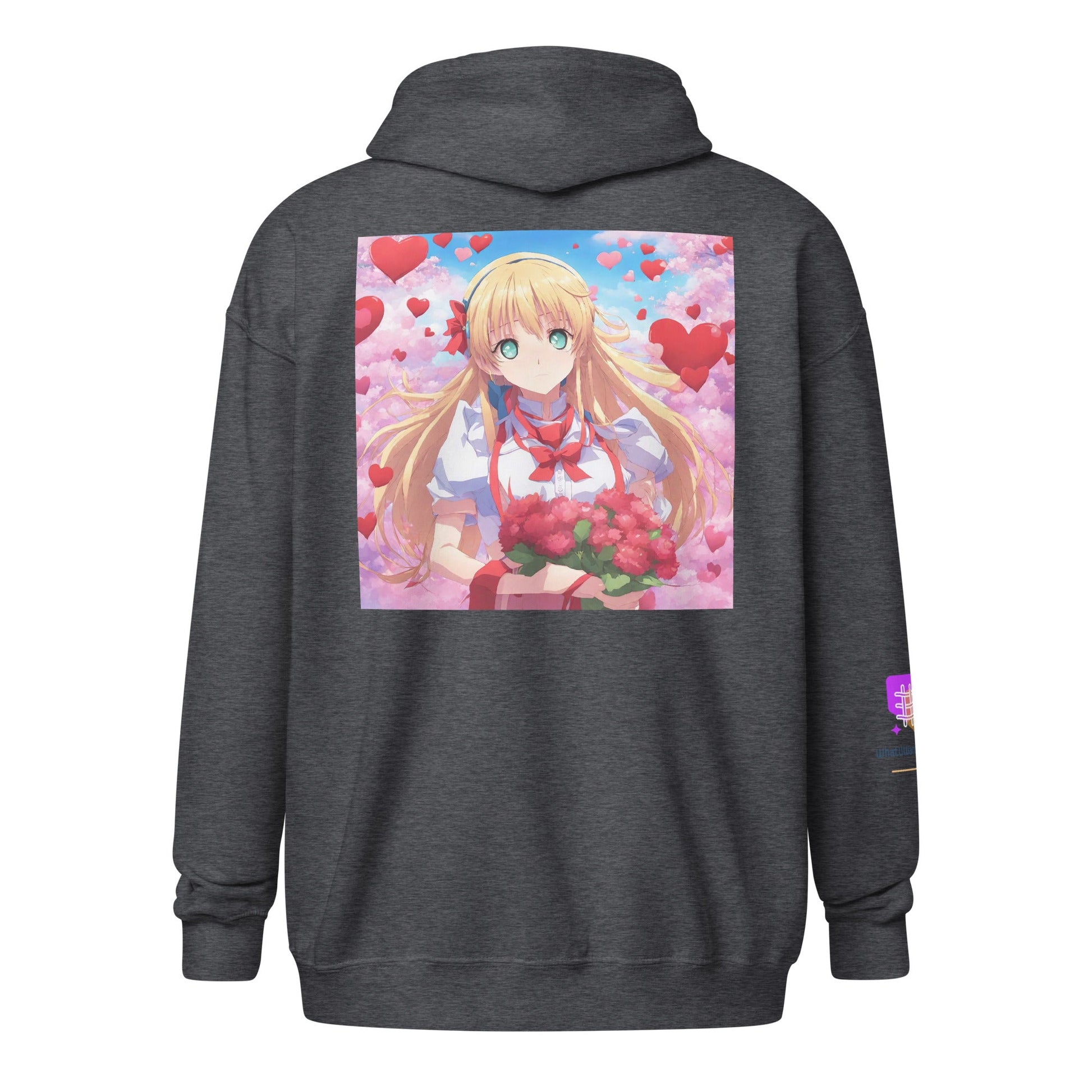 Unisex heavy blend zip hoodie