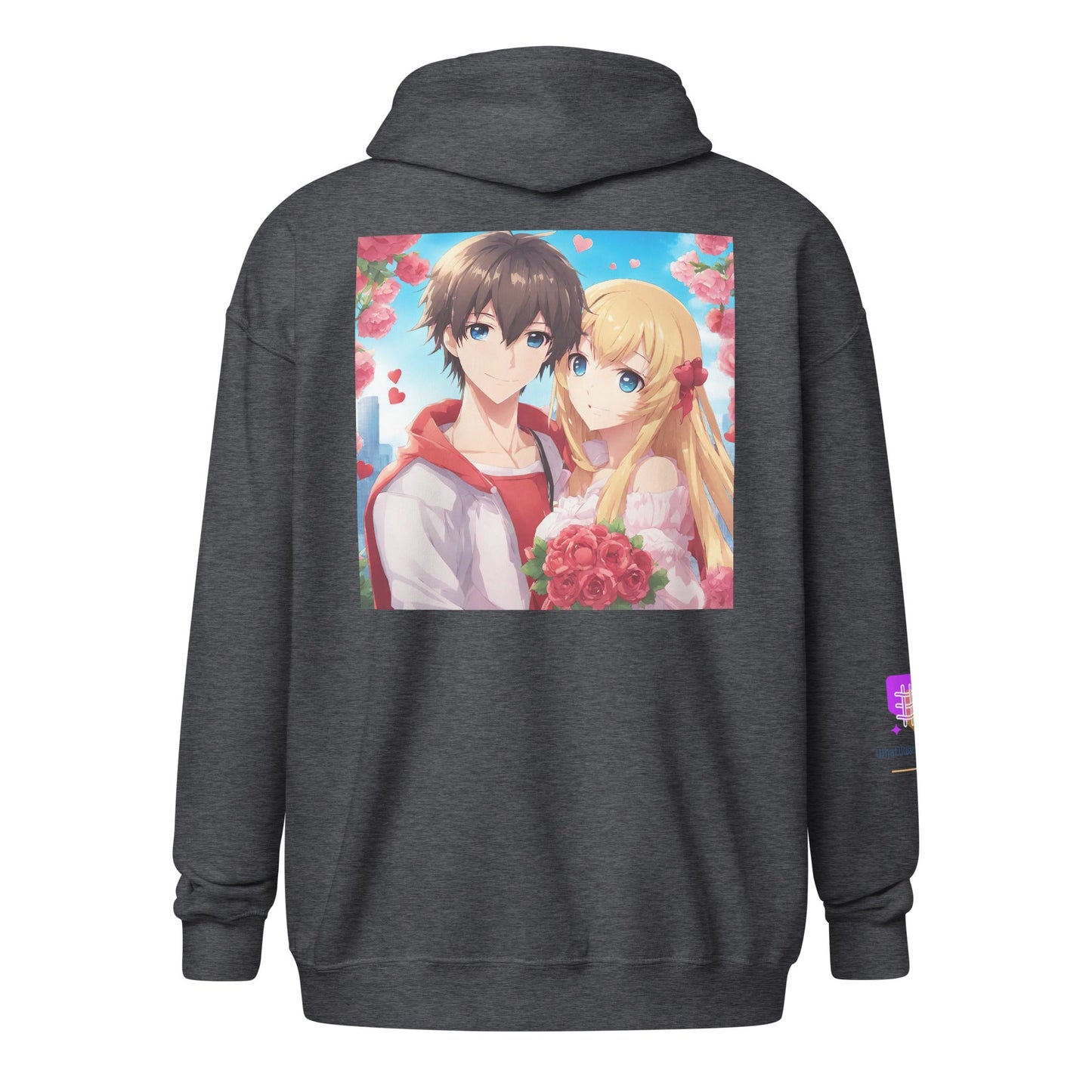 Unisex heavy blend zip hoodie