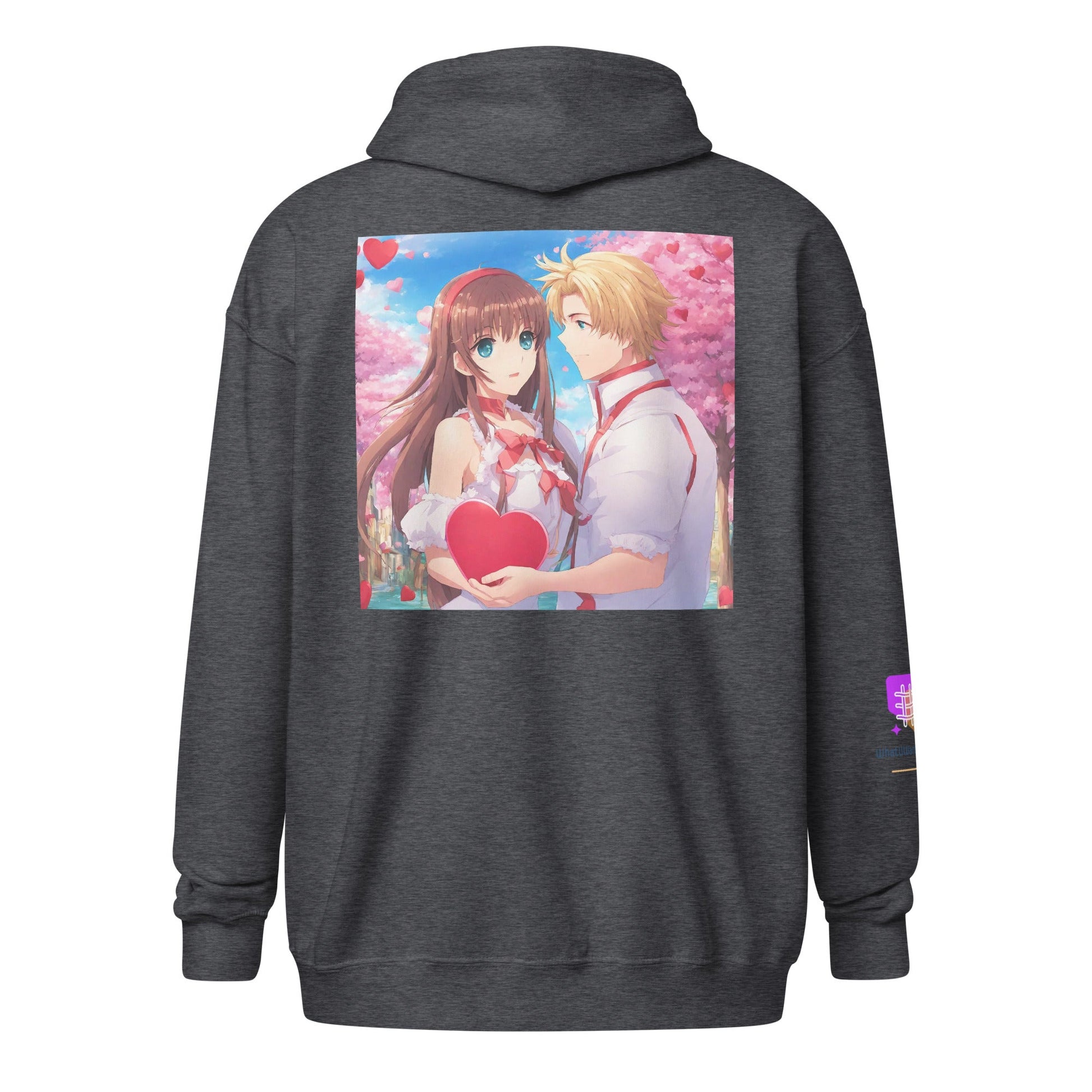 Unisex heavy blend zip hoodie