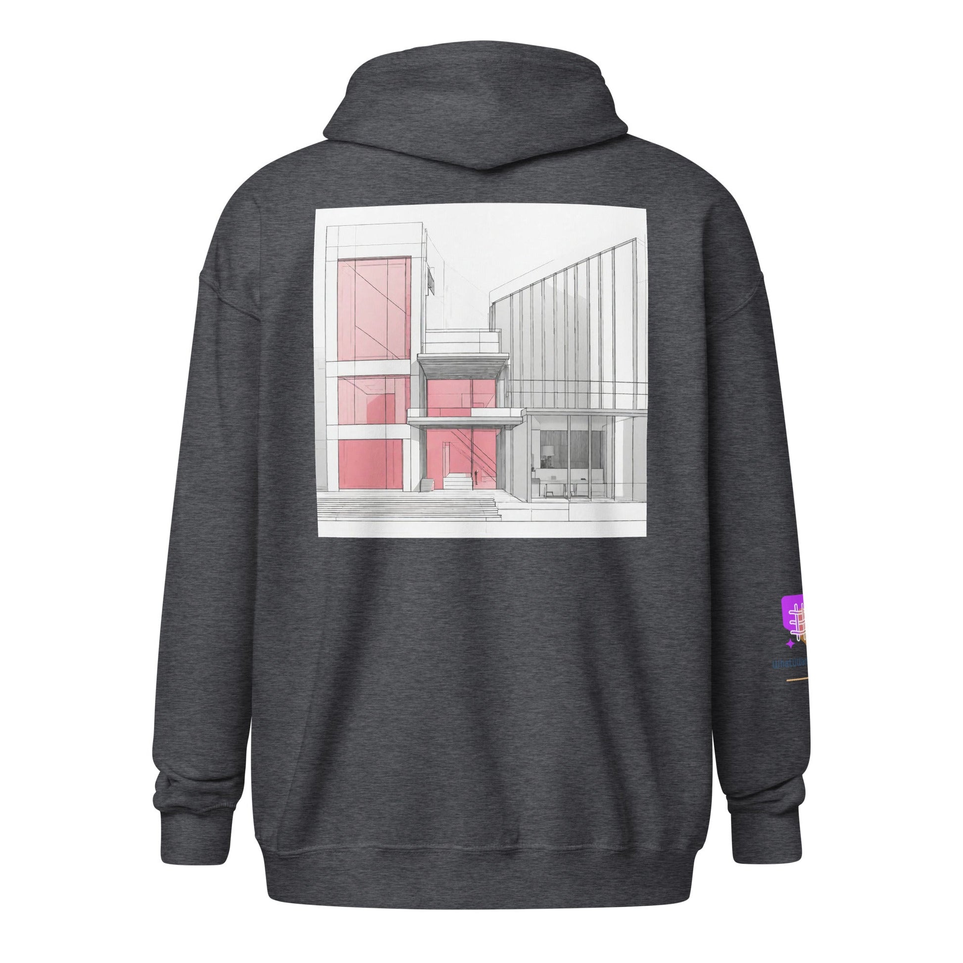 Unisex heavy blend zip hoodie