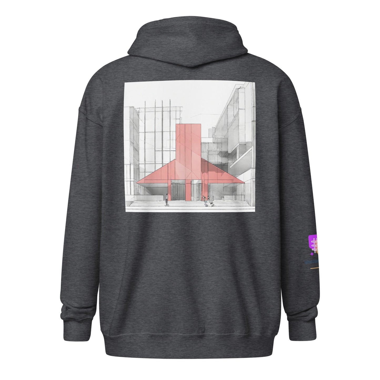 Unisex heavy blend zip hoodie