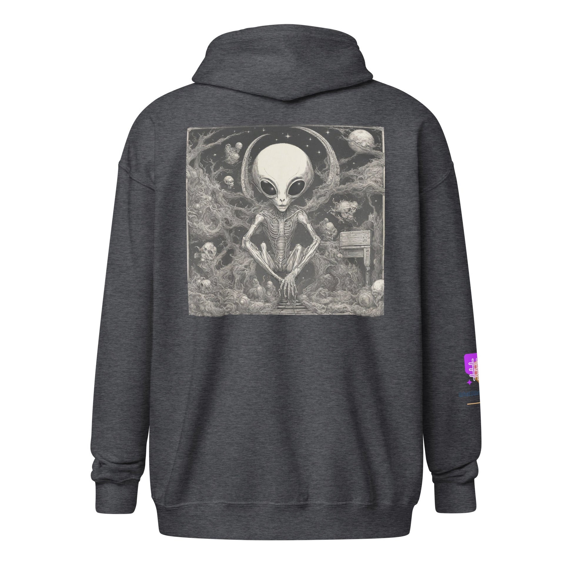 Unisex heavy blend zip hoodie