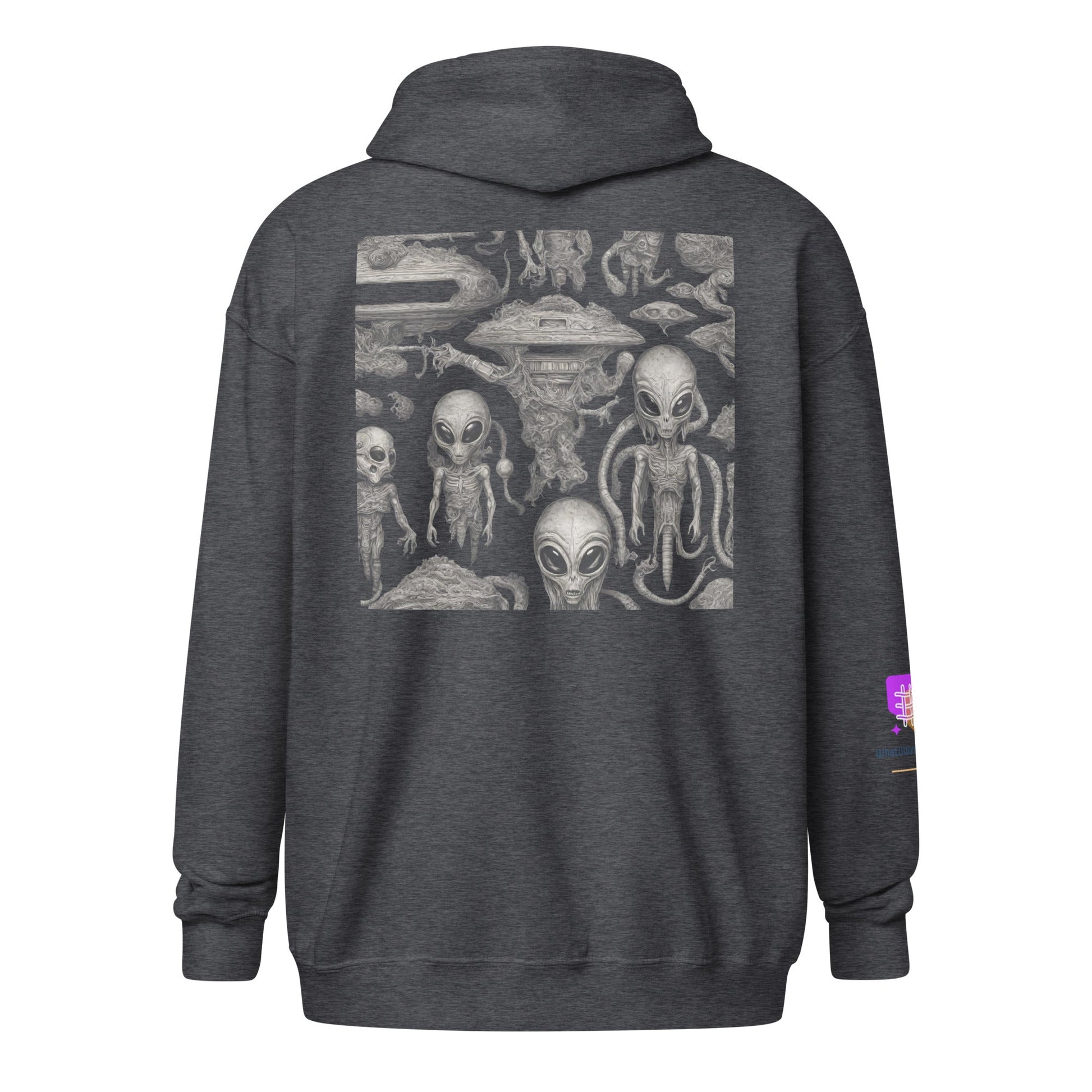 Unisex heavy blend zip hoodie