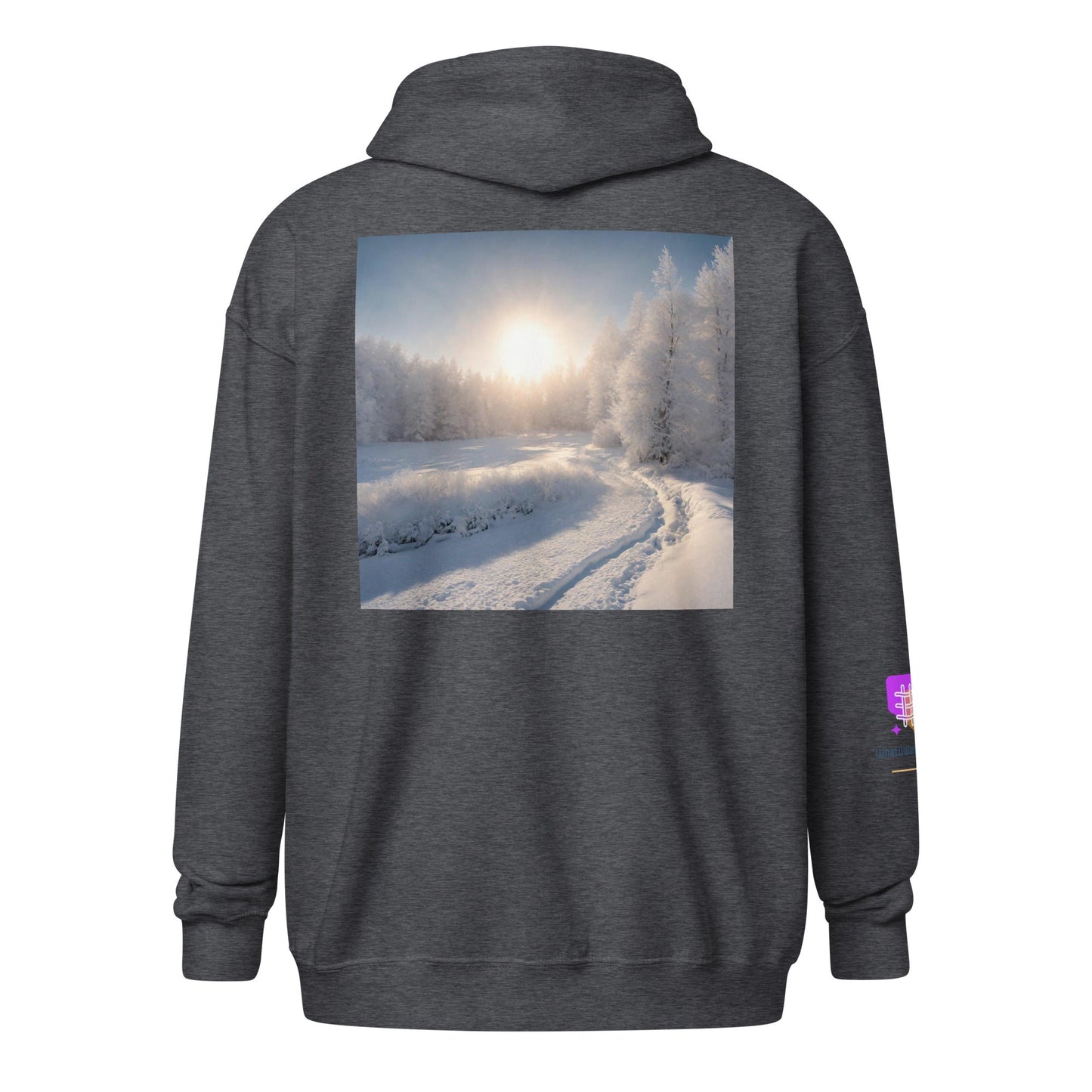 Unisex heavy blend zip hoodie