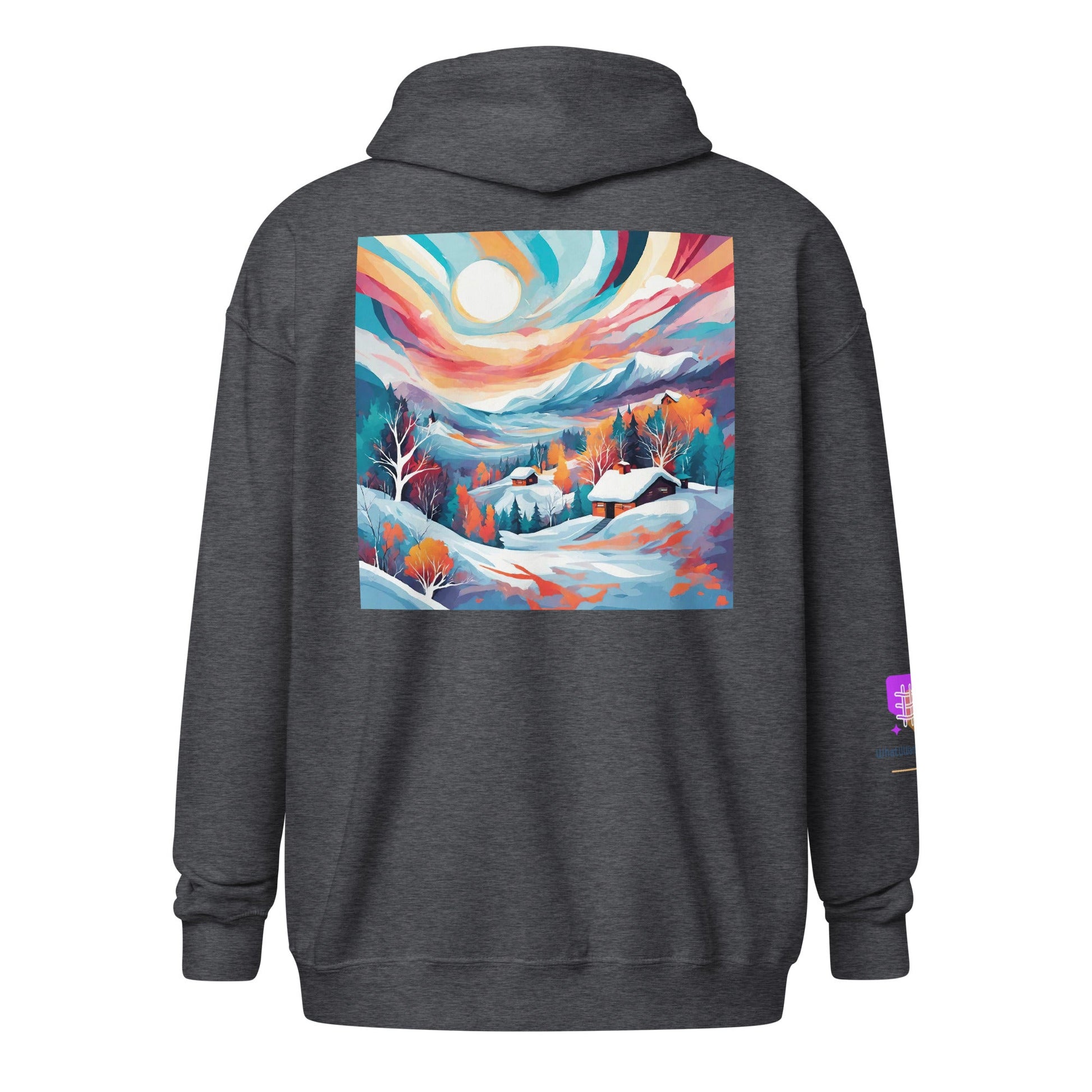 Unisex heavy blend zip hoodie