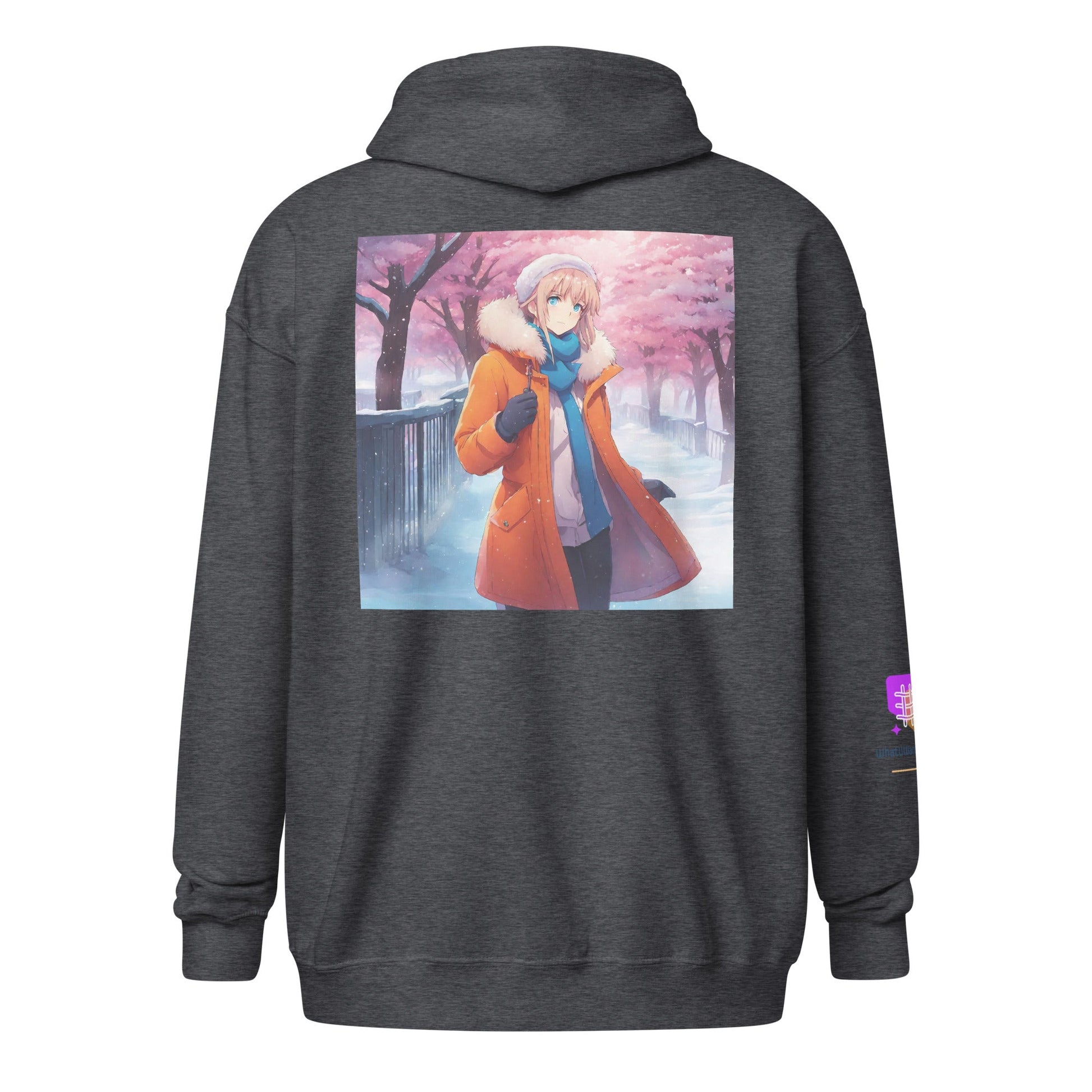 Unisex heavy blend zip hoodie