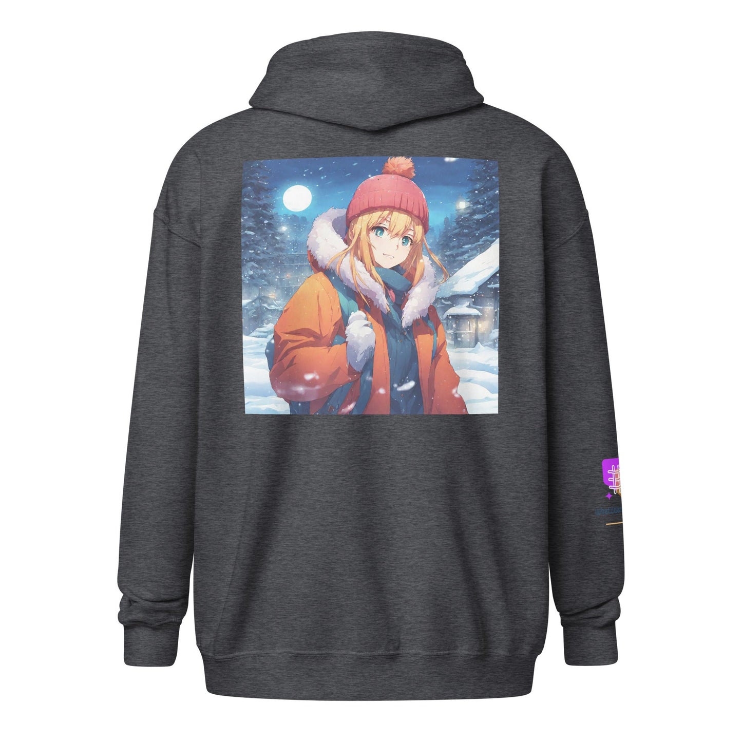 Unisex heavy blend zip hoodie