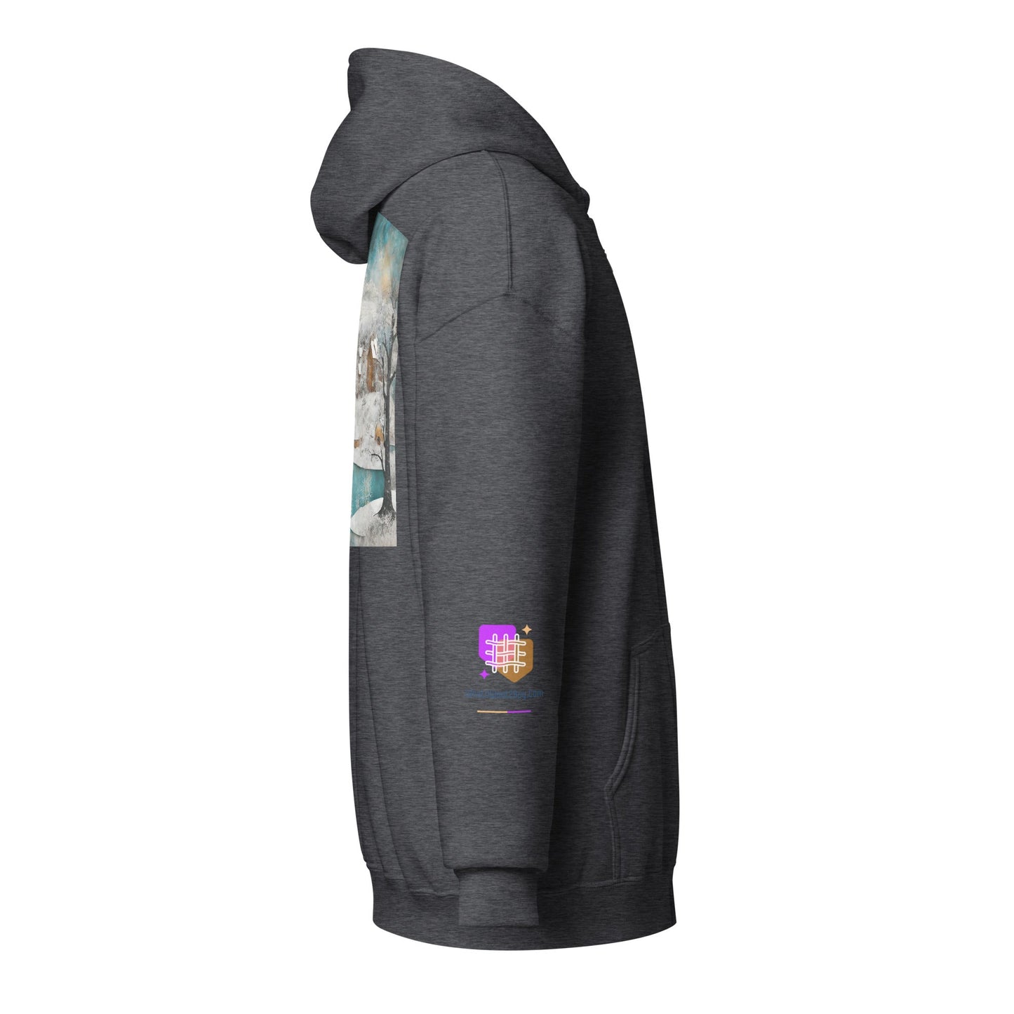 Unisex heavy blend zip hoodie