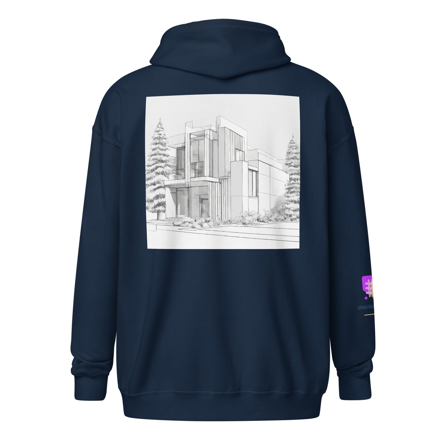 Unisex heavy blend zip hoodie