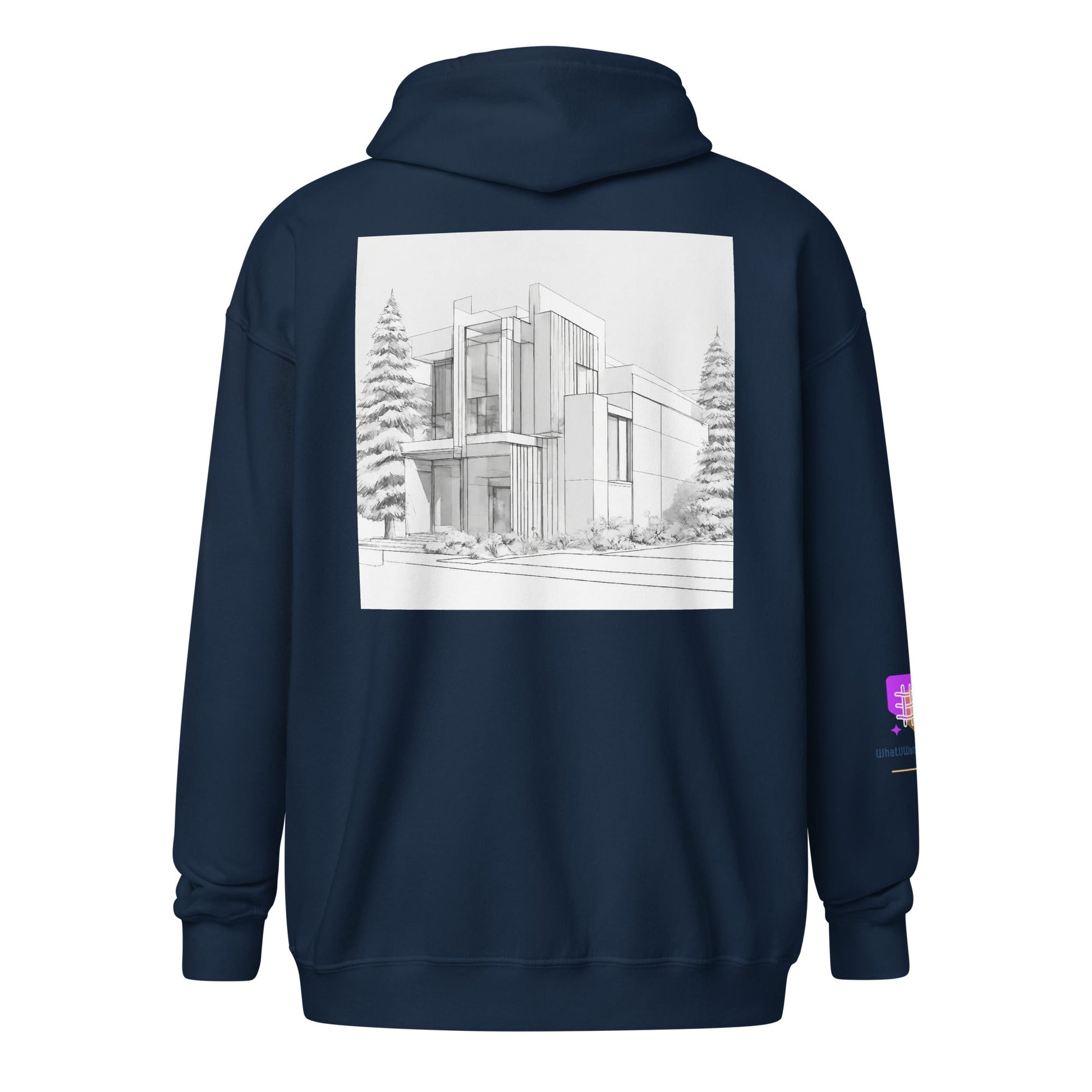 Unisex heavy blend zip hoodie