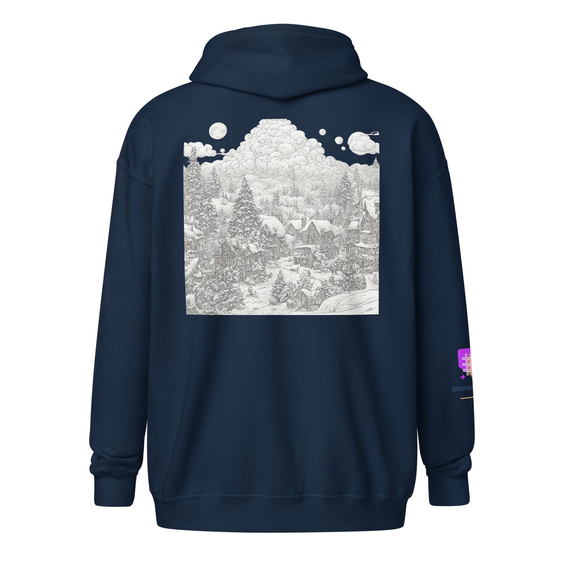 Unisex heavy blend zip hoodie