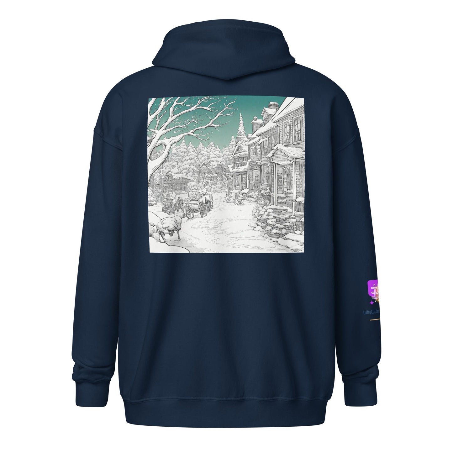 Unisex heavy blend zip hoodie