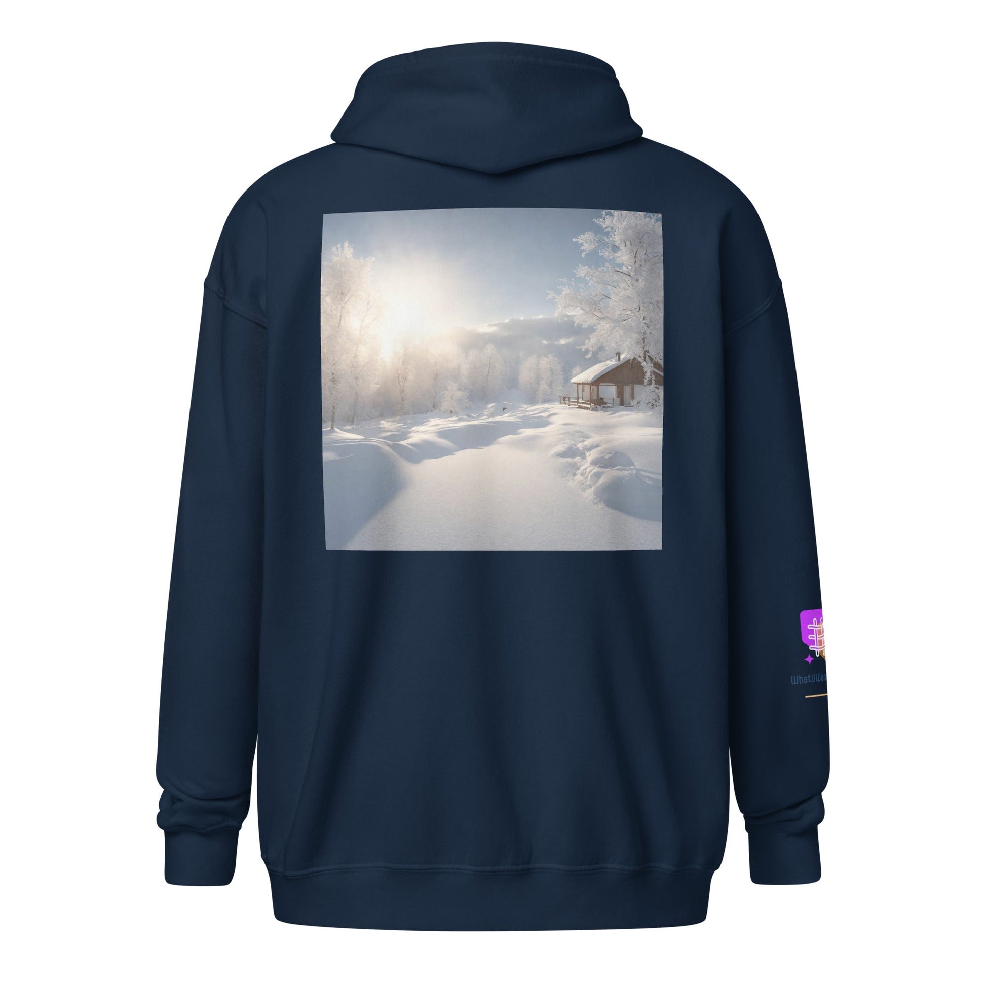 Unisex heavy blend zip hoodie