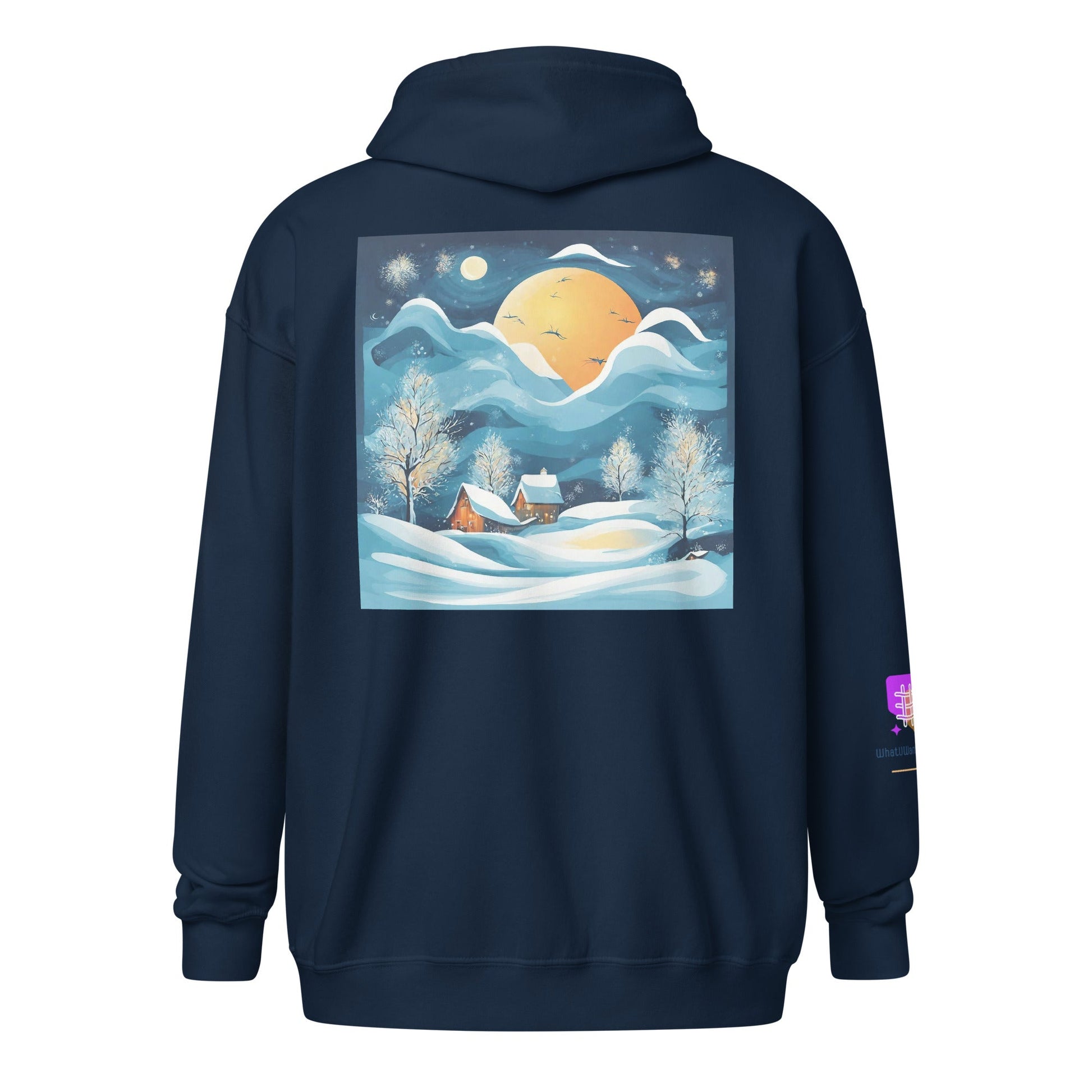 Unisex heavy blend zip hoodie