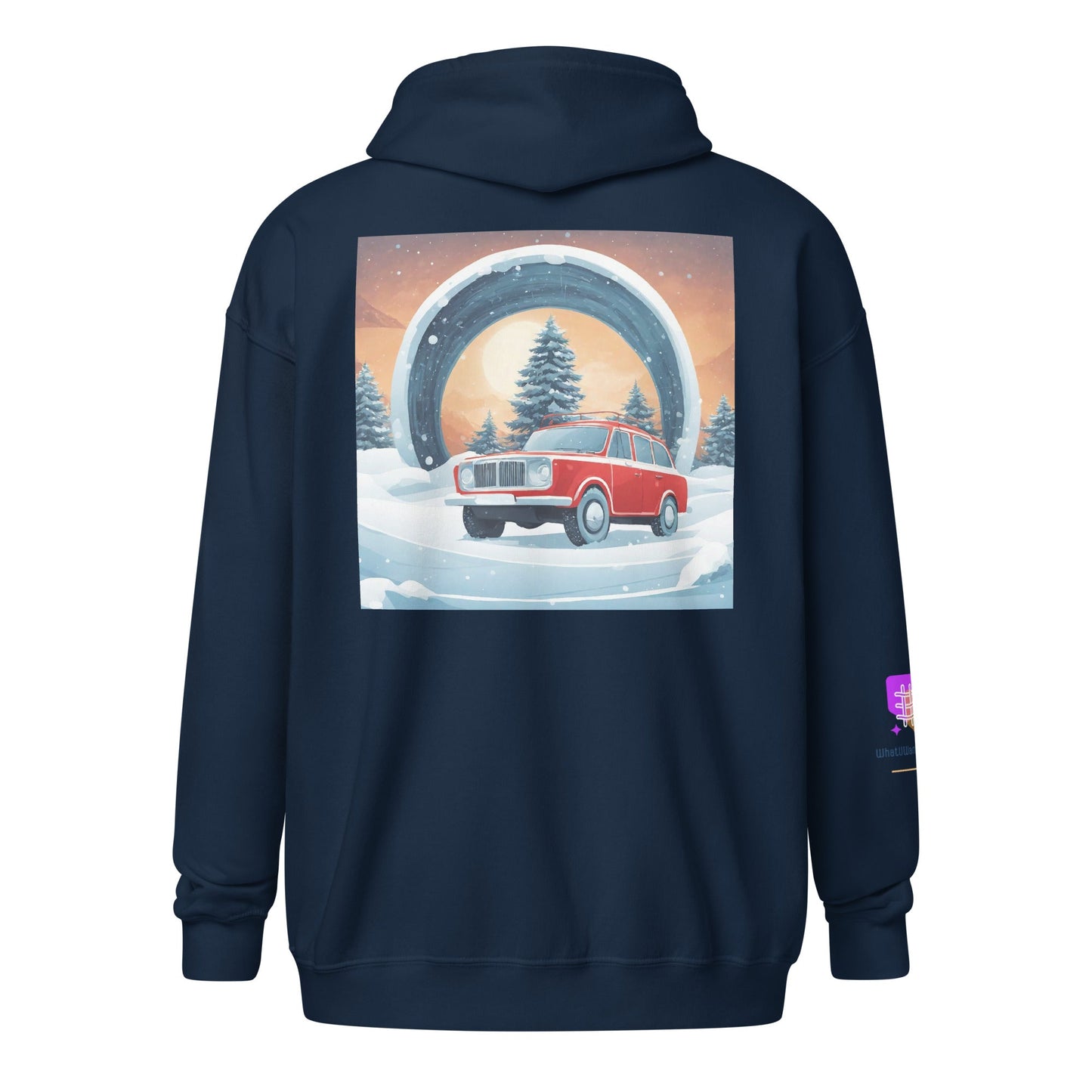 Unisex heavy blend zip hoodie