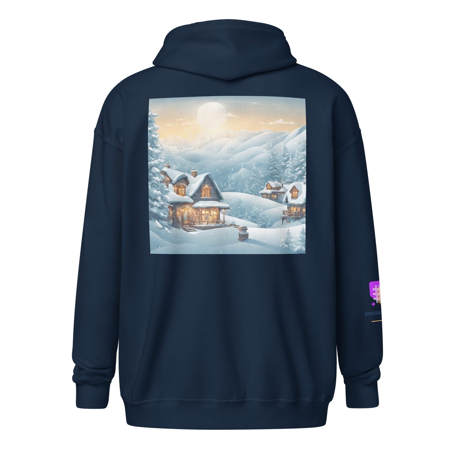 Unisex heavy blend zip hoodie