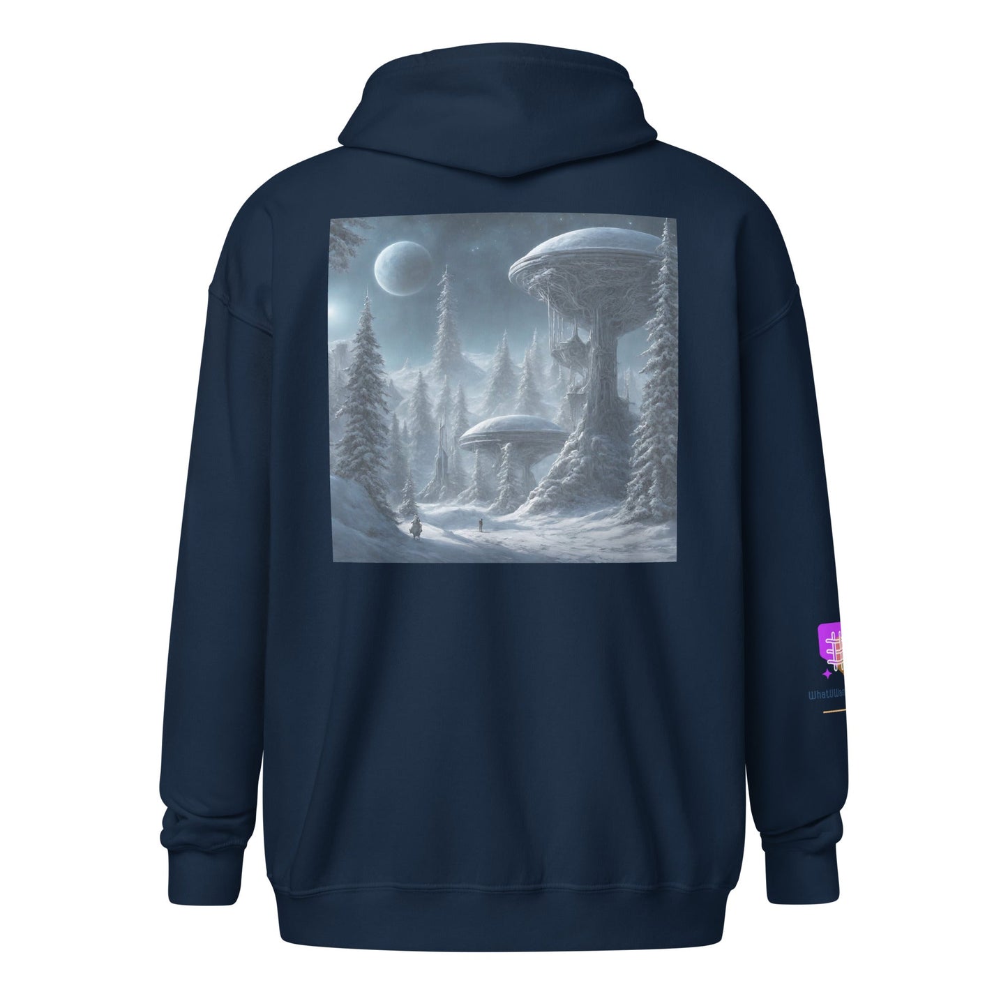 Unisex heavy blend zip hoodie