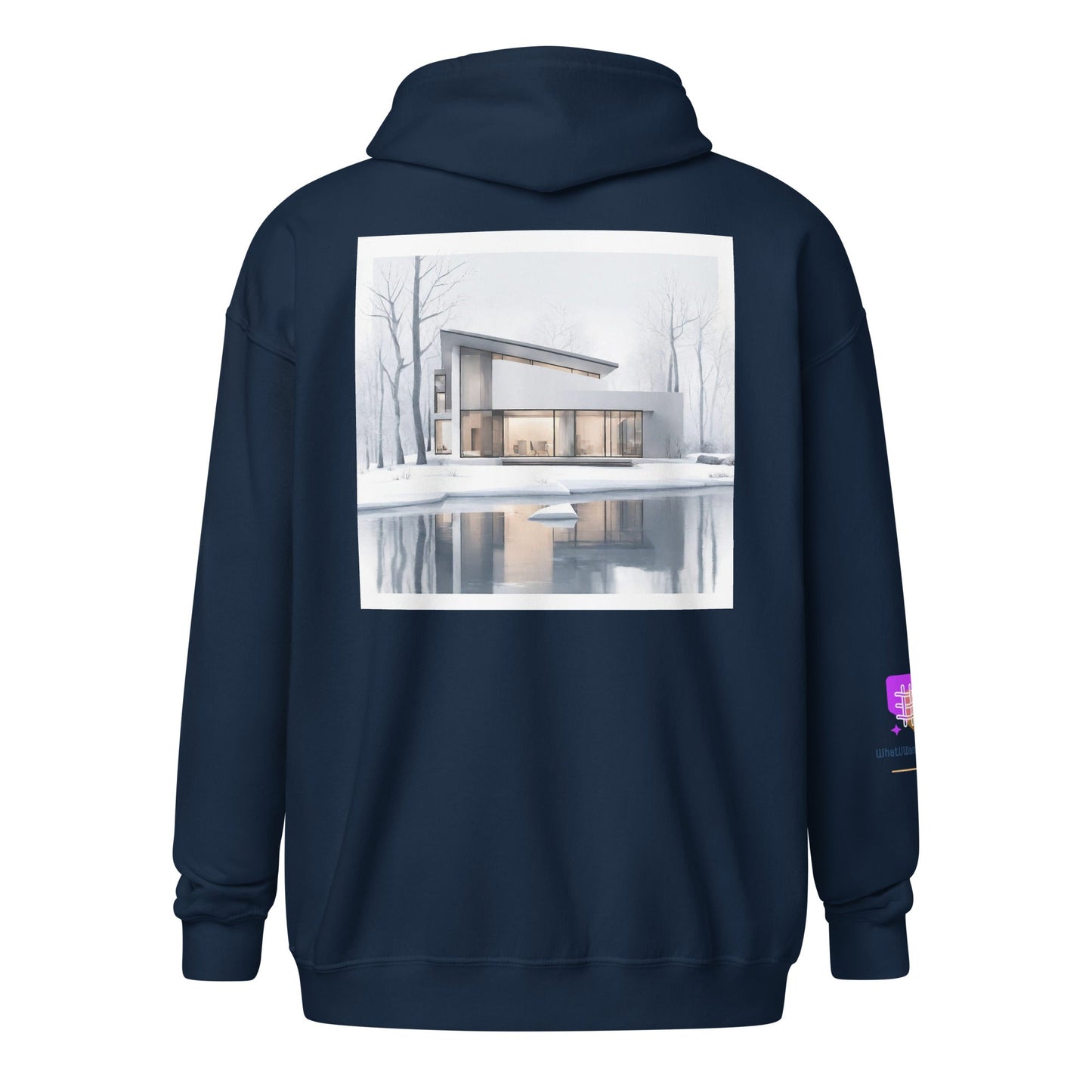 Unisex heavy blend zip hoodie