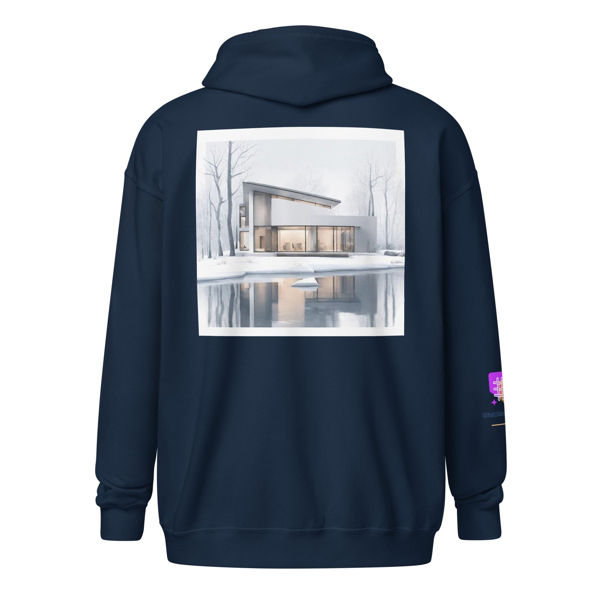 Unisex heavy blend zip hoodie