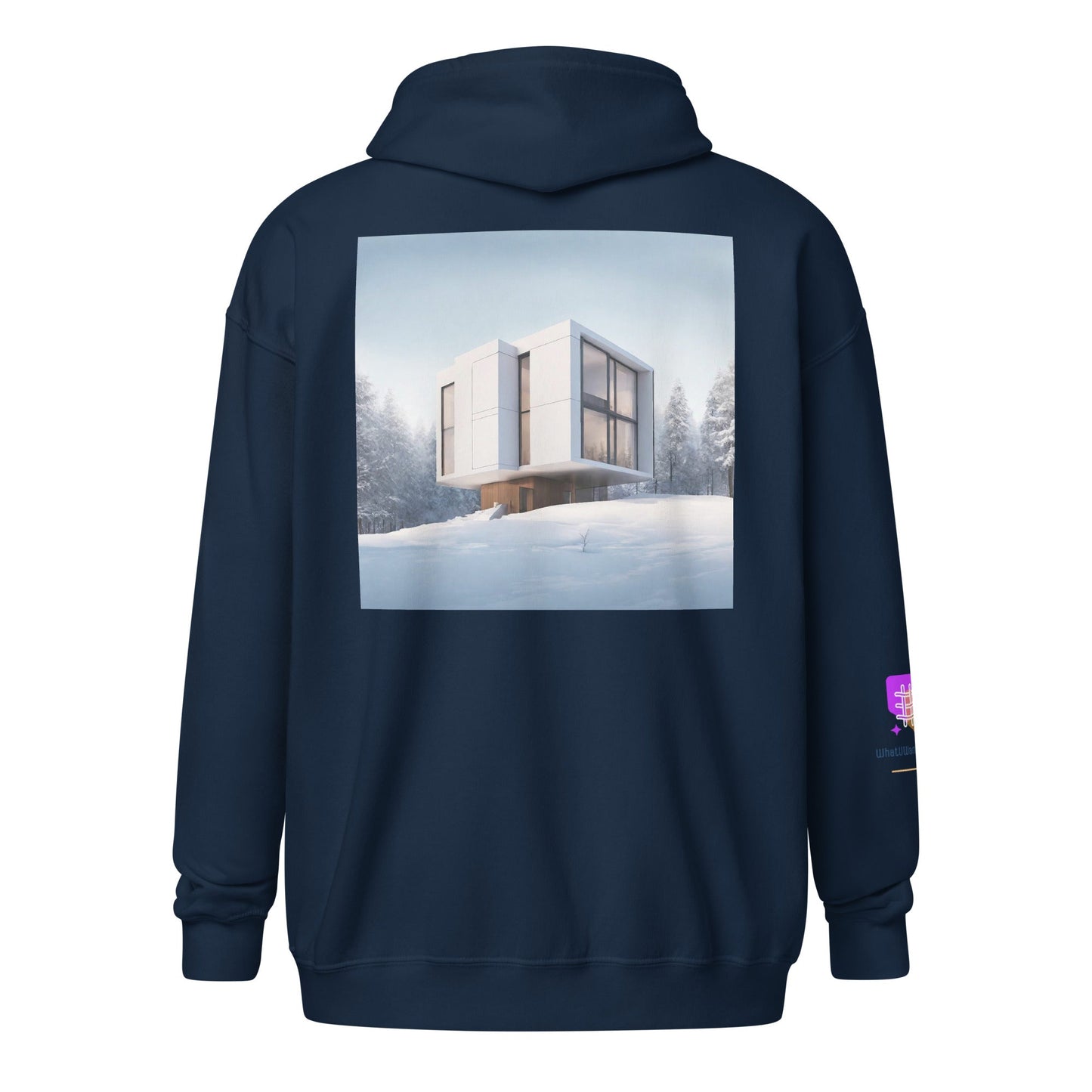 Unisex heavy blend zip hoodie