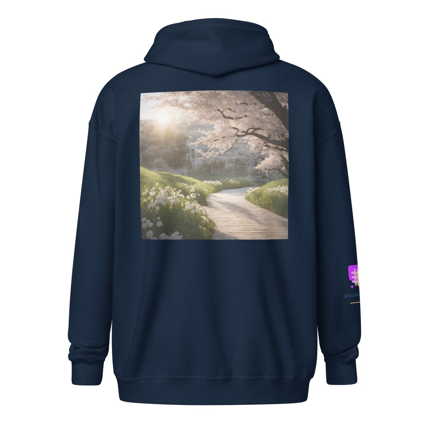 Unisex heavy blend zip hoodie