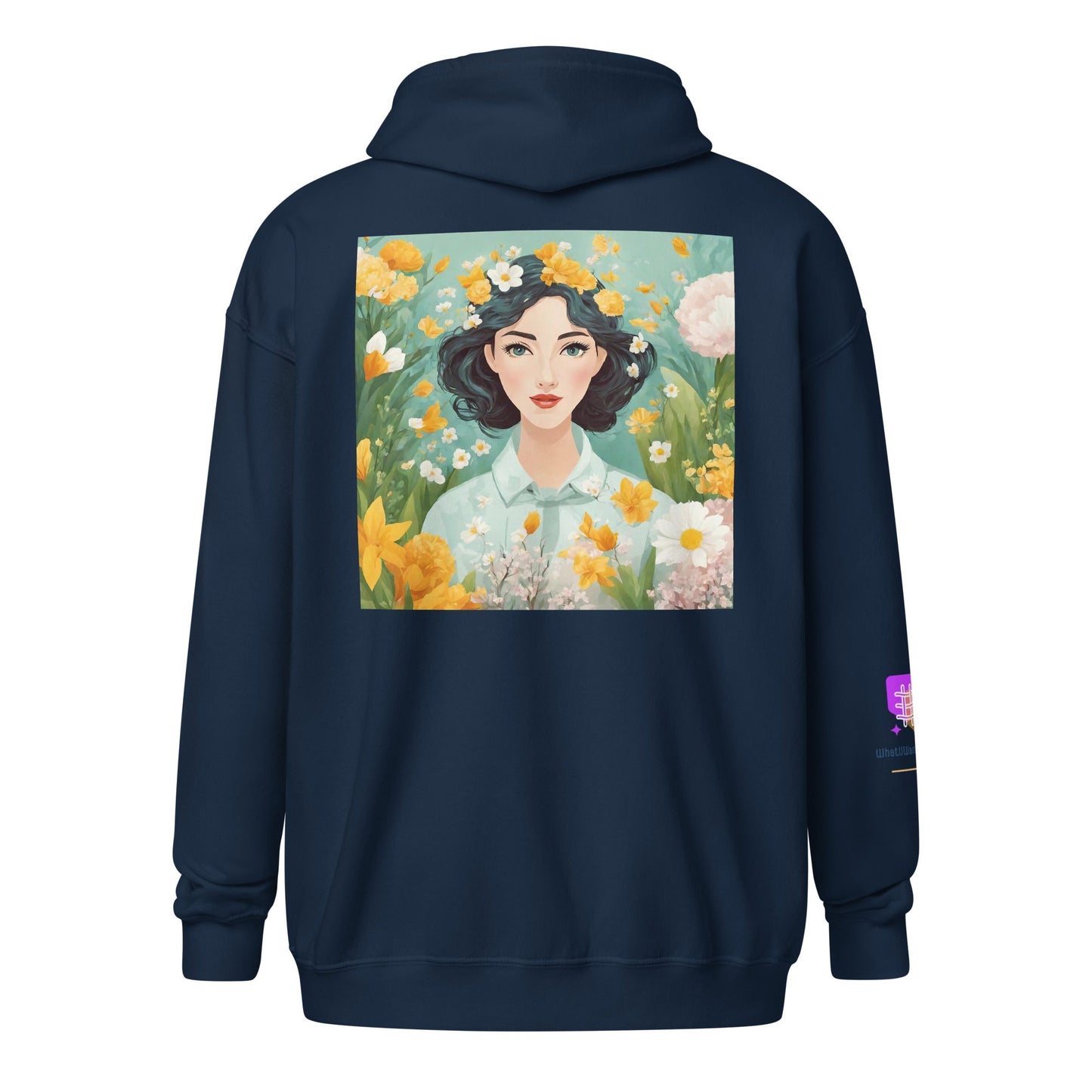 Unisex heavy blend zip hoodie