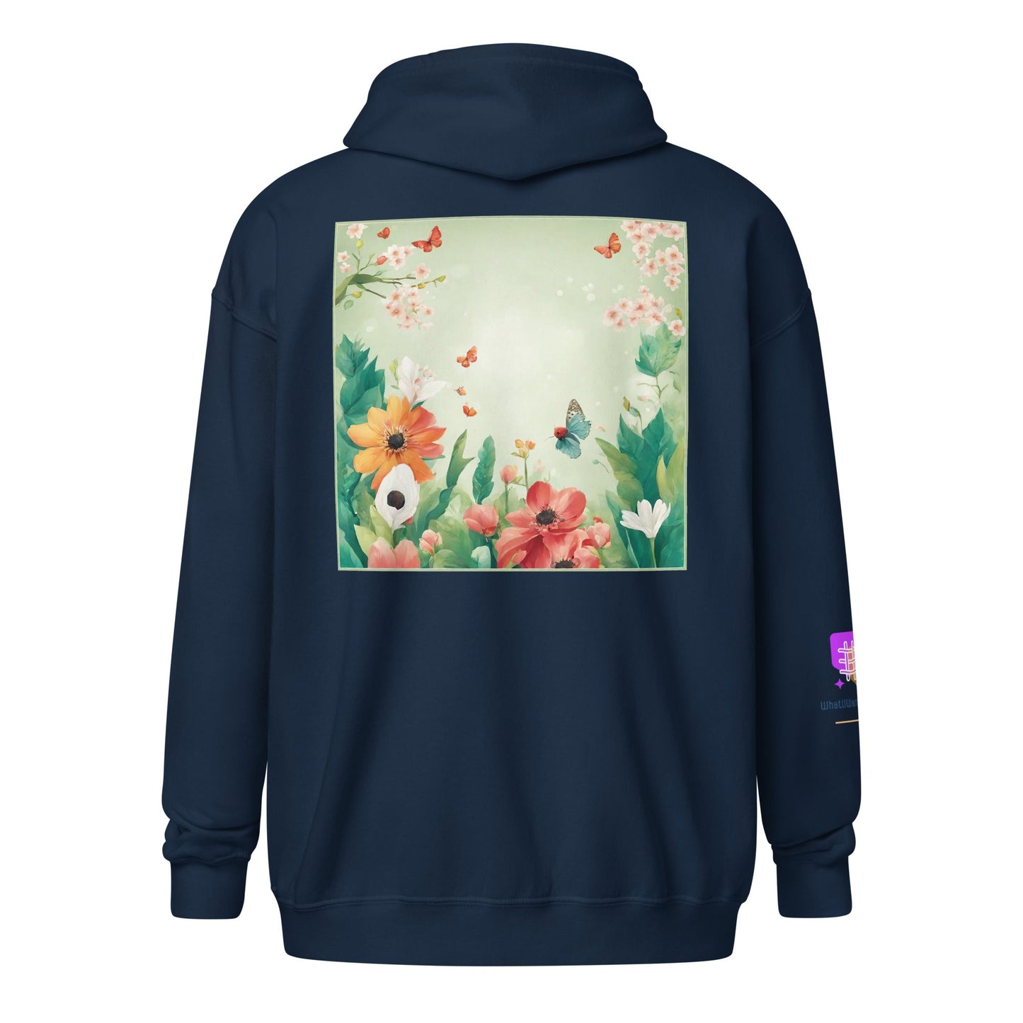 Unisex heavy blend zip hoodie