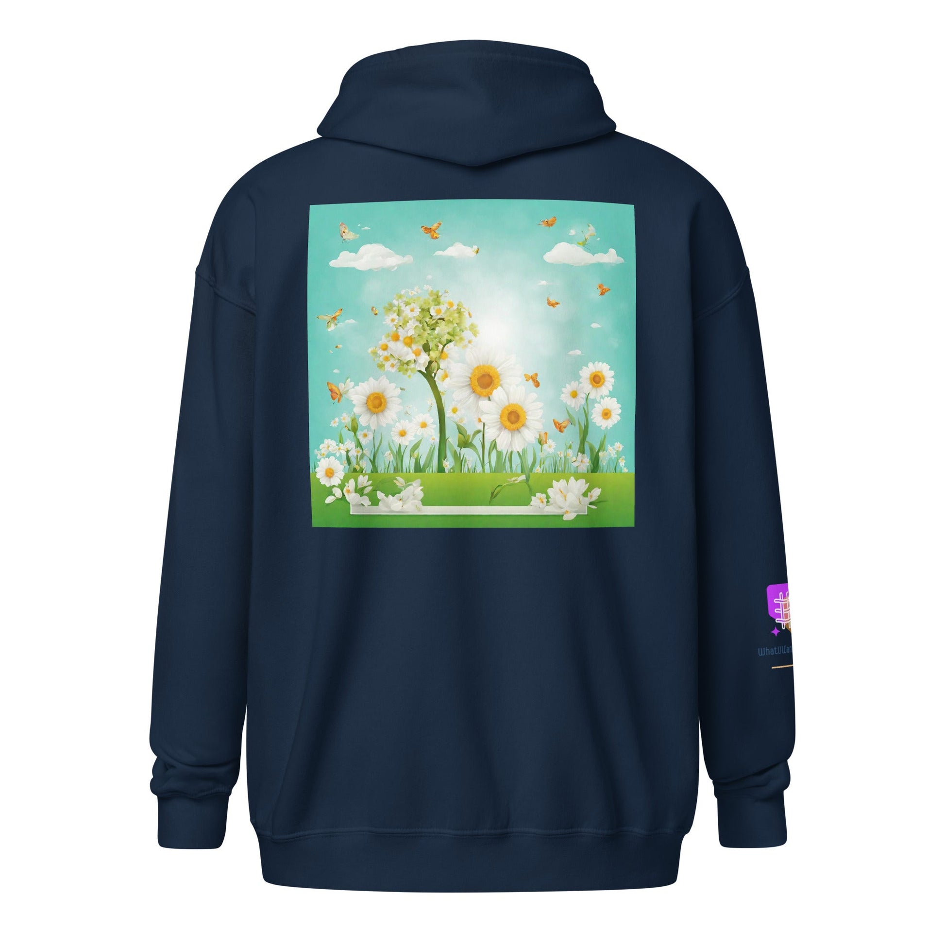 Unisex heavy blend zip hoodie