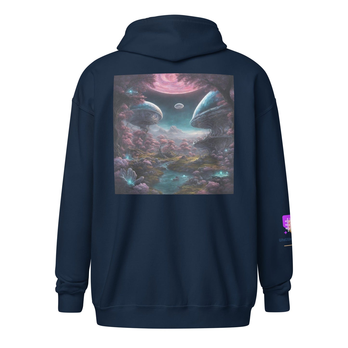 Unisex heavy blend zip hoodie