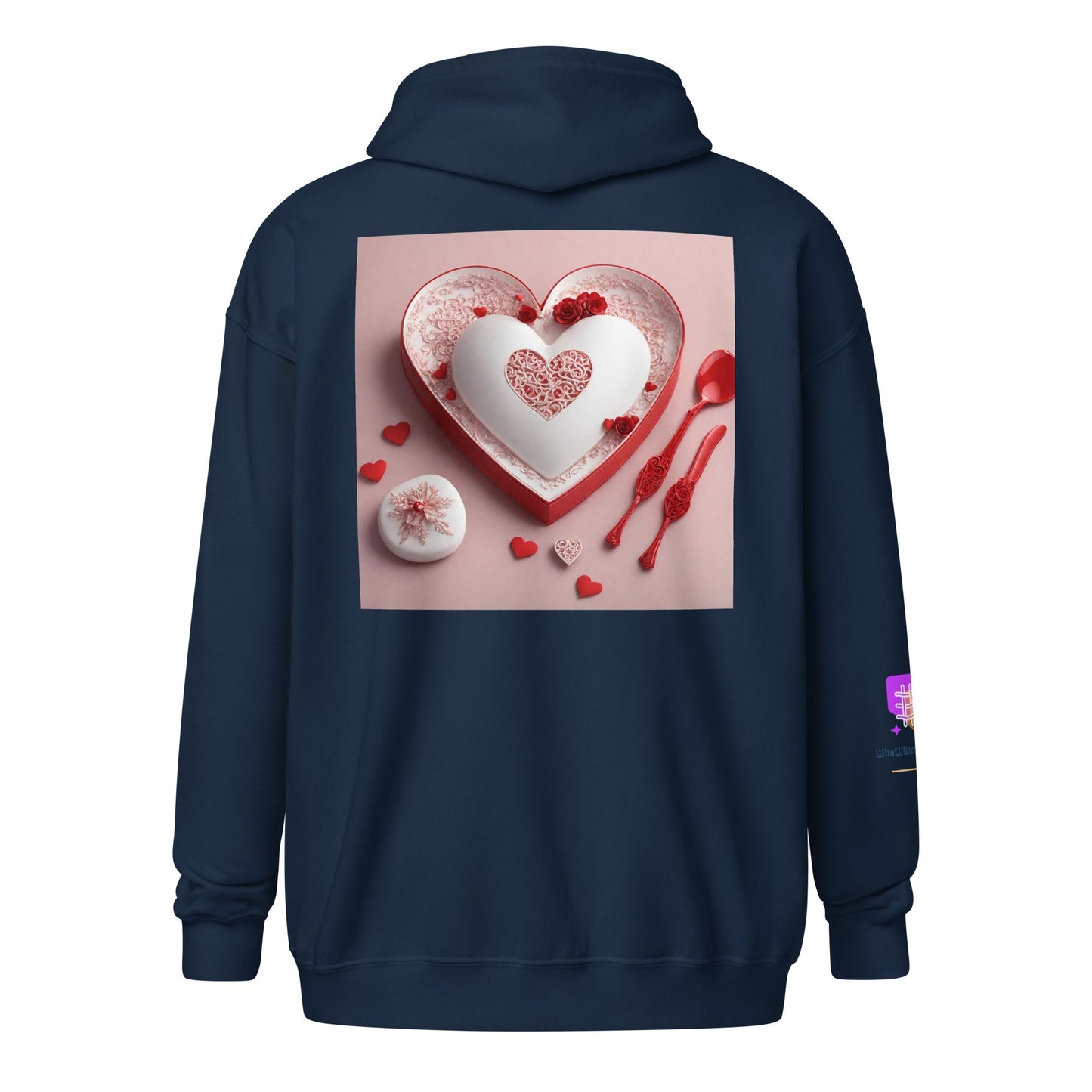 Unisex heavy blend zip hoodie