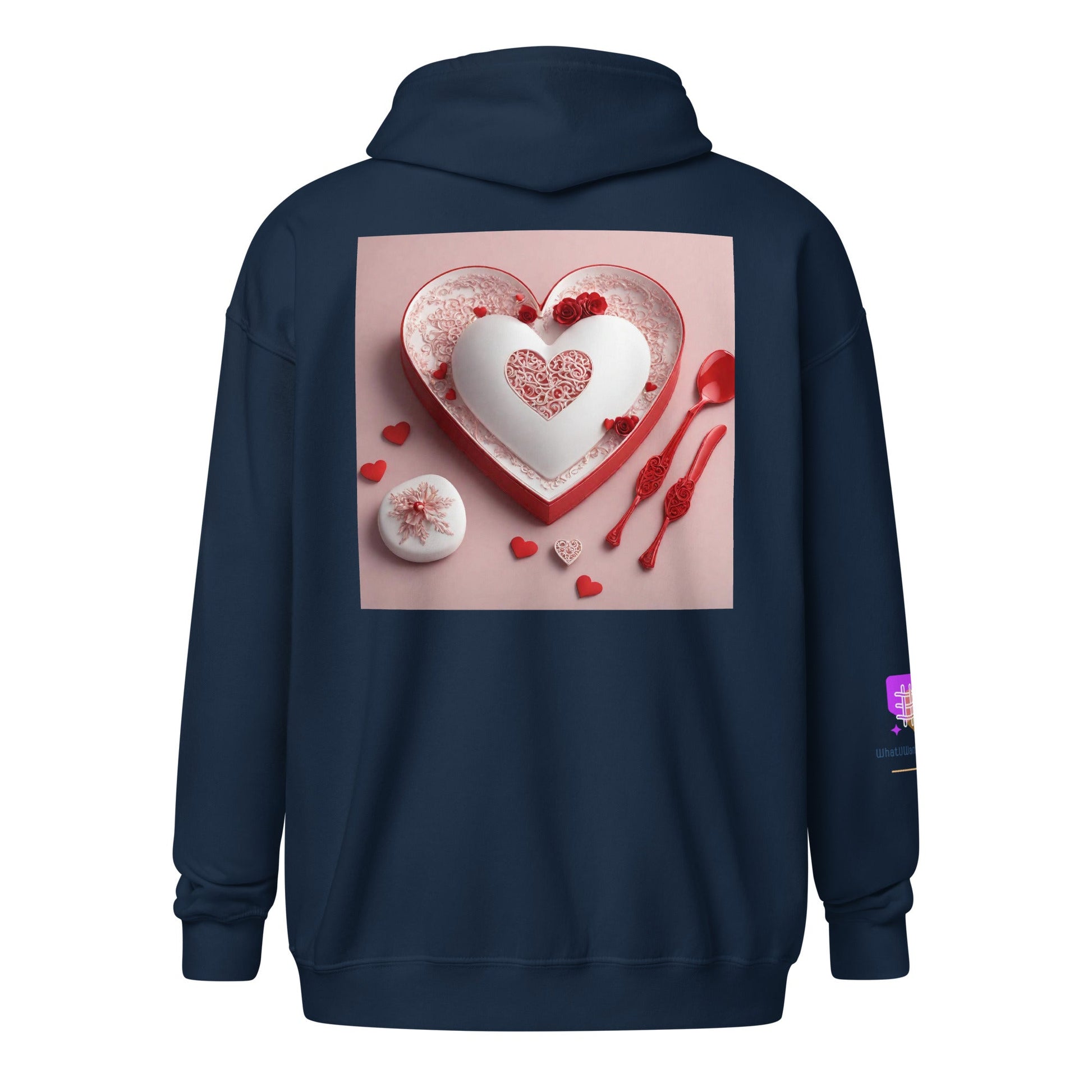 Unisex heavy blend zip hoodie