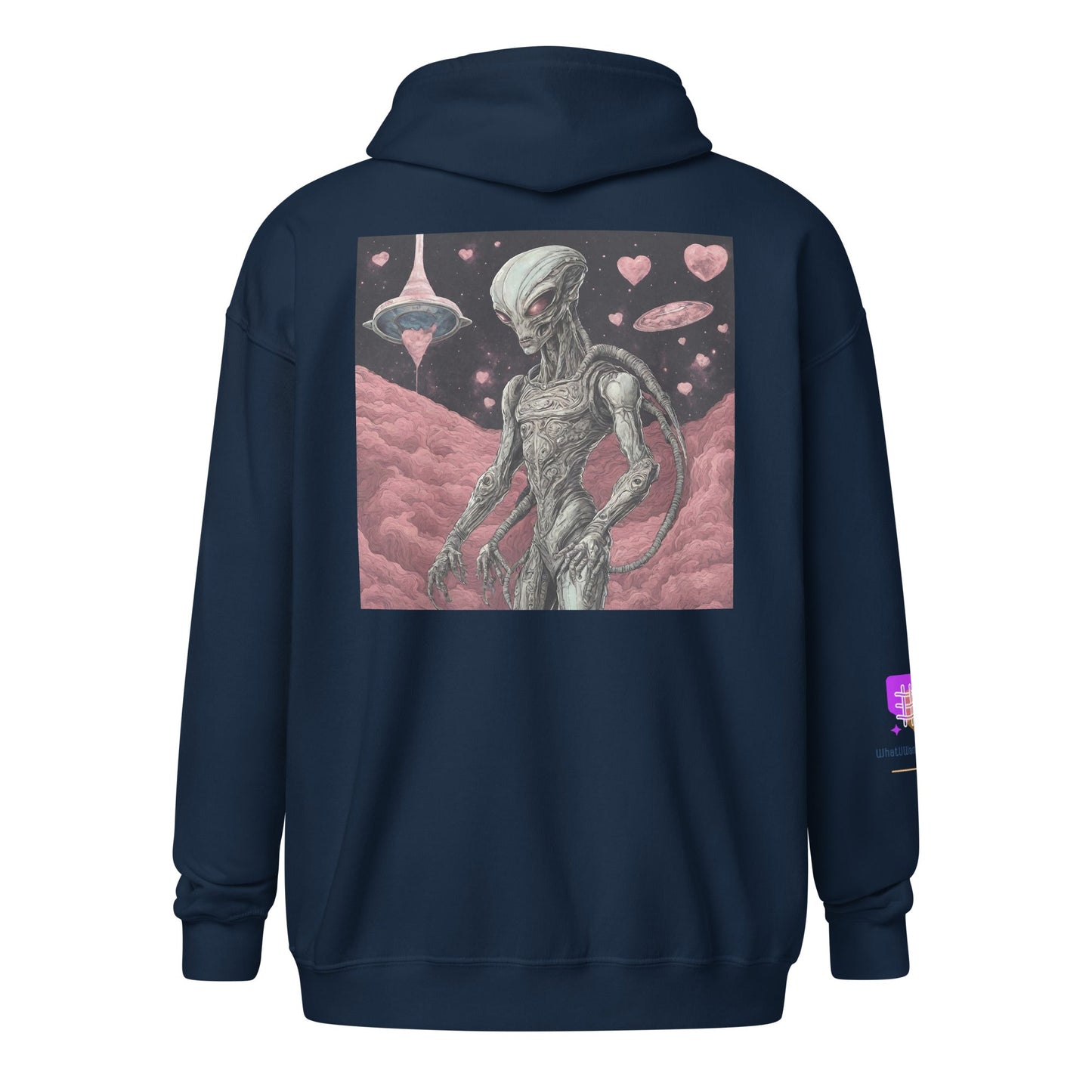 Unisex heavy blend zip hoodie