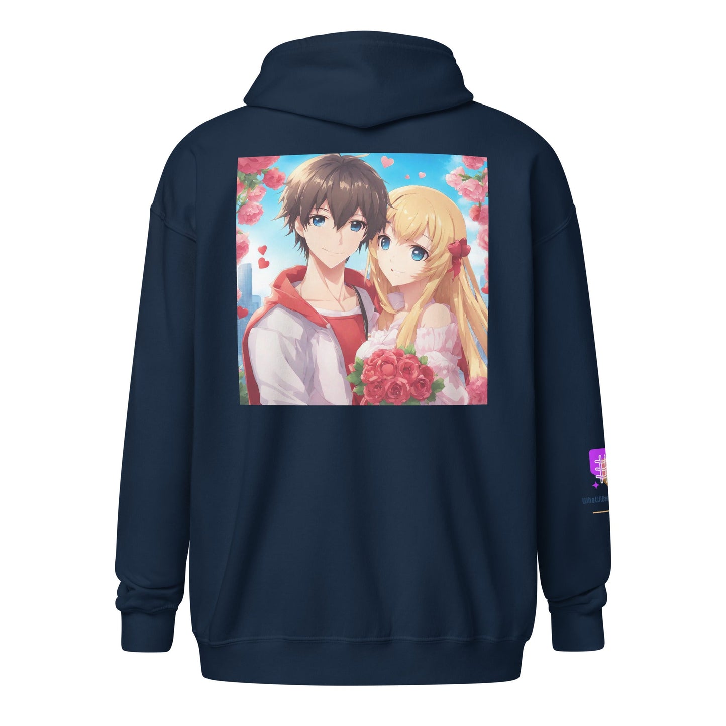 Unisex heavy blend zip hoodie