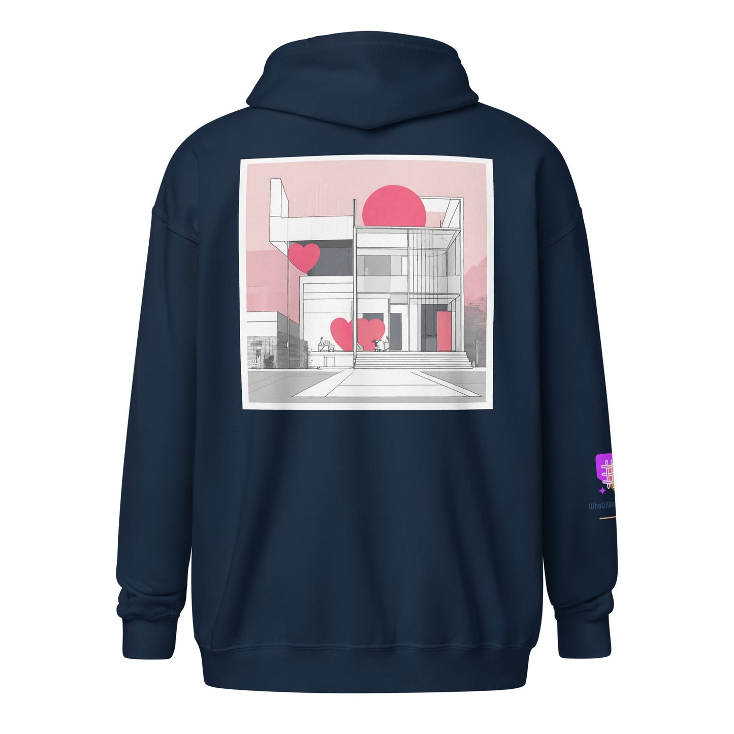 Unisex heavy blend zip hoodie