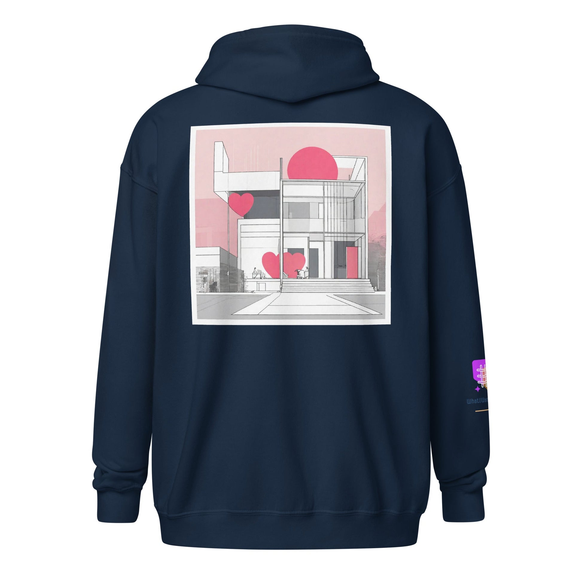 Unisex heavy blend zip hoodie