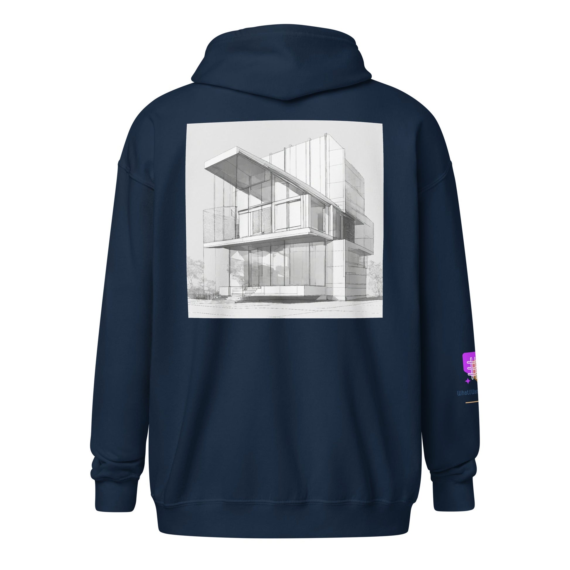 Unisex heavy blend zip hoodie