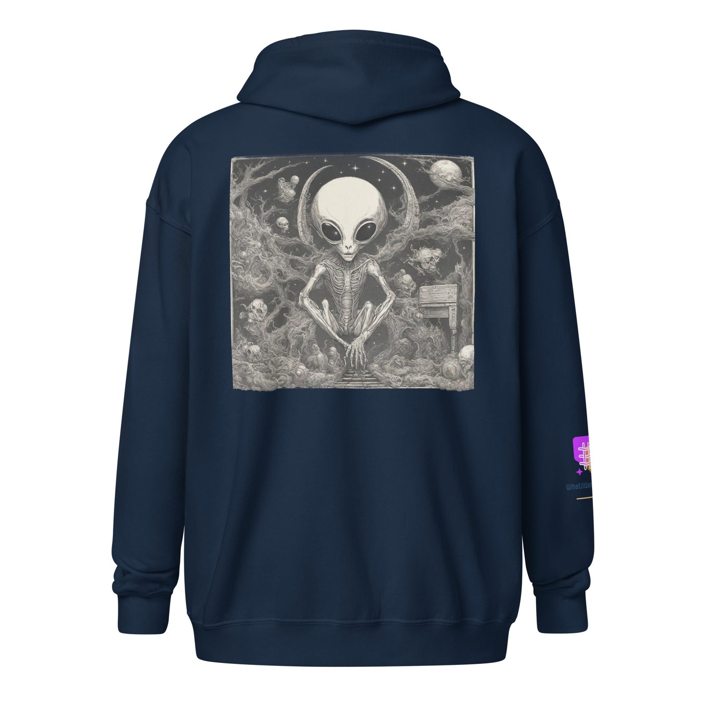 Unisex heavy blend zip hoodie