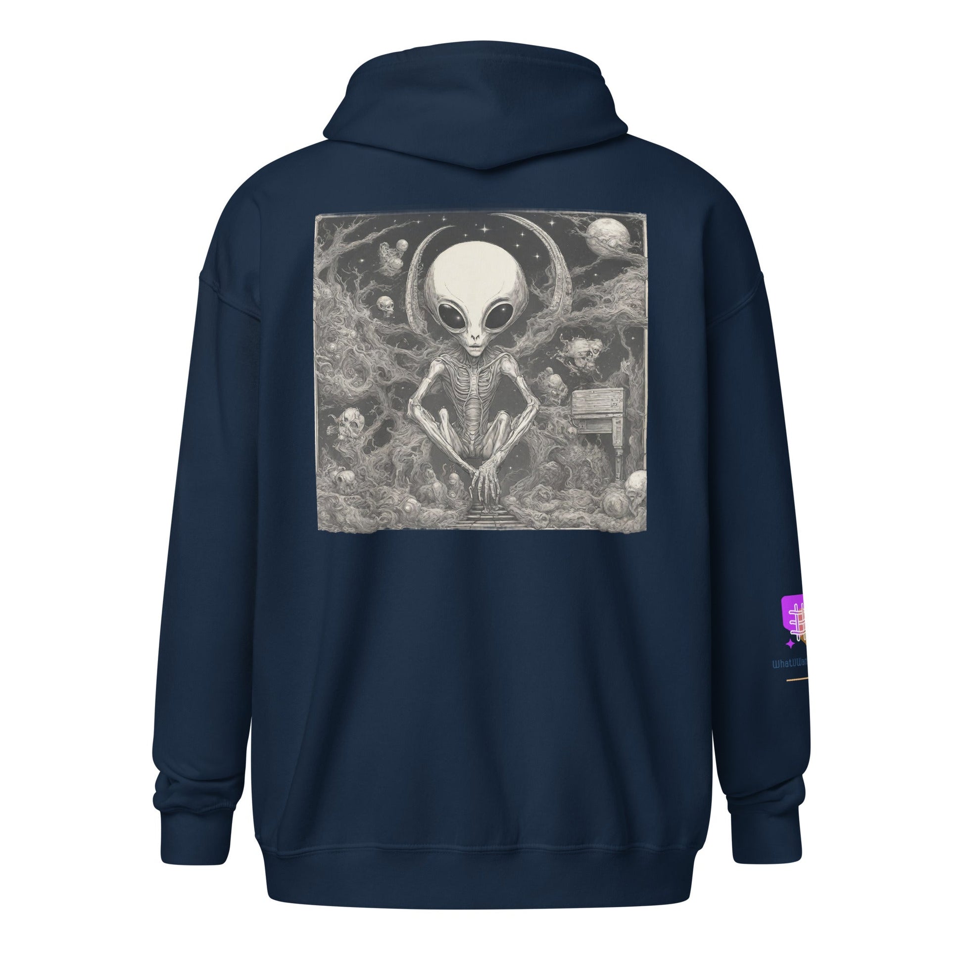 Unisex heavy blend zip hoodie