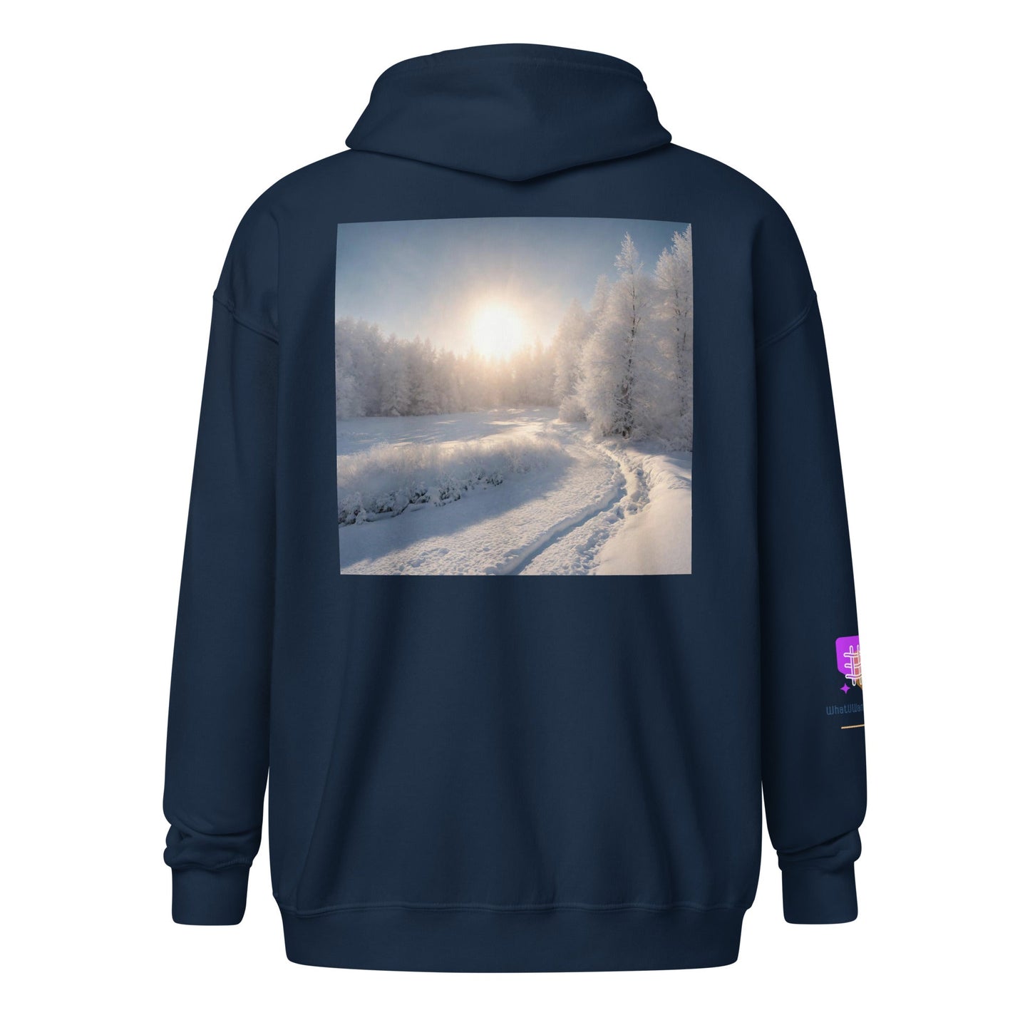 Unisex heavy blend zip hoodie