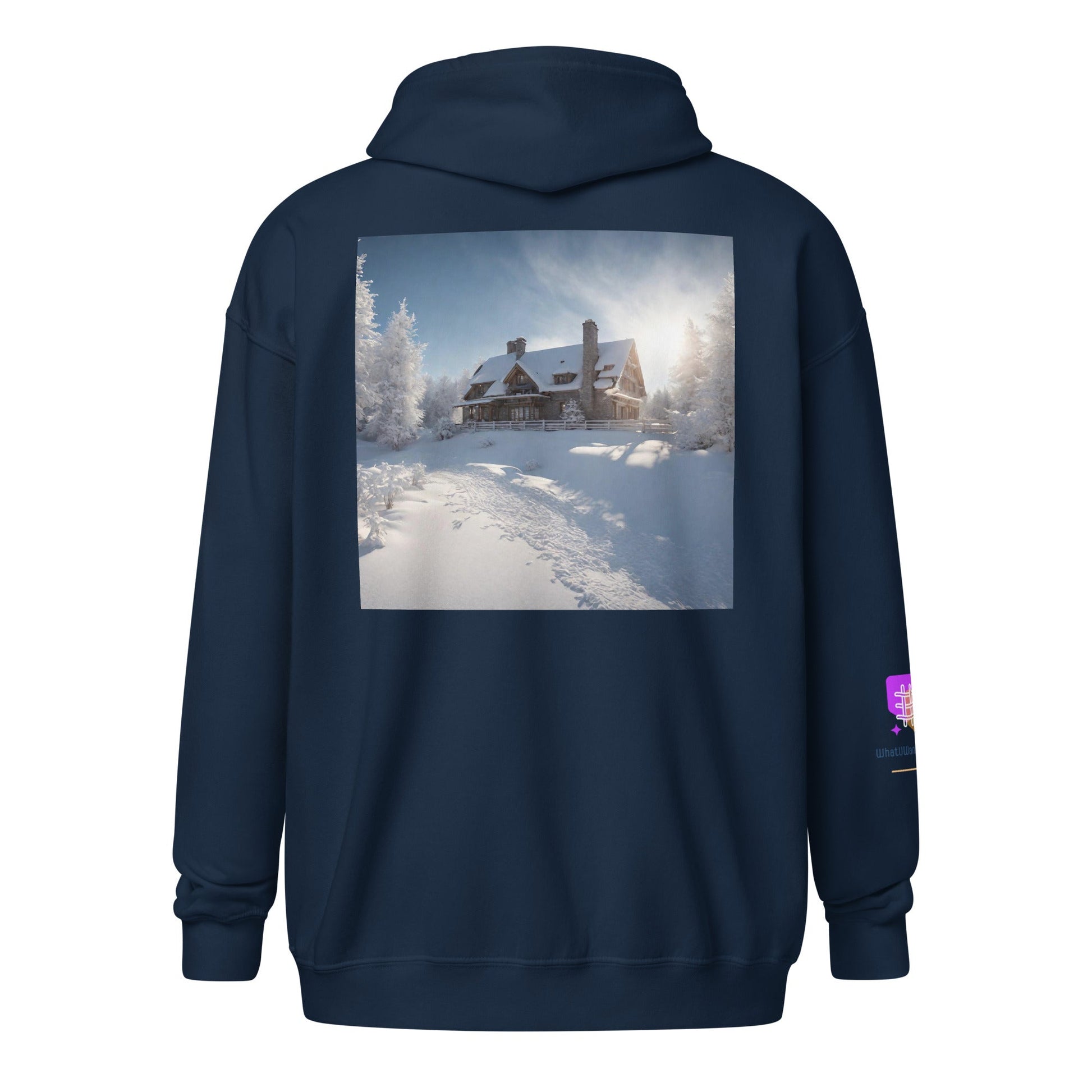 Unisex heavy blend zip hoodie