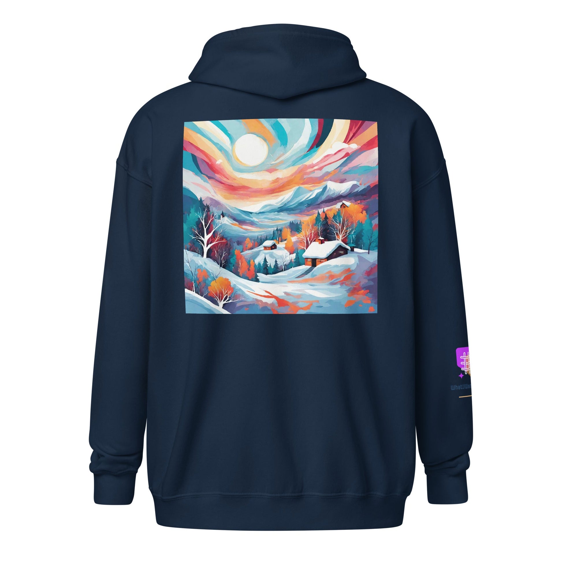 Unisex heavy blend zip hoodie