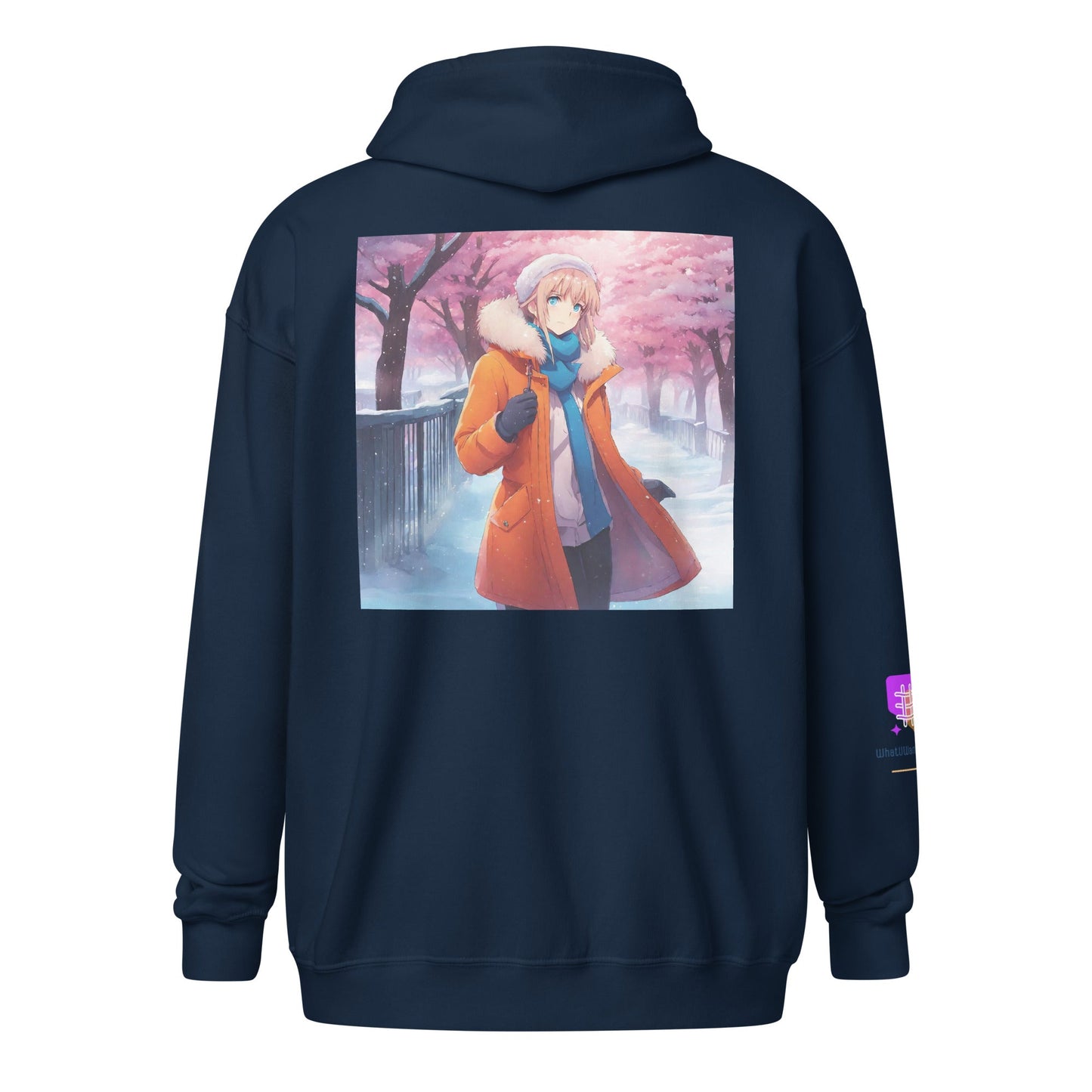 Unisex heavy blend zip hoodie