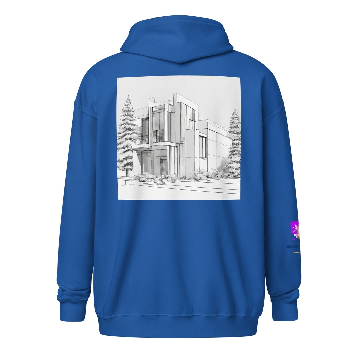 Unisex heavy blend zip hoodie