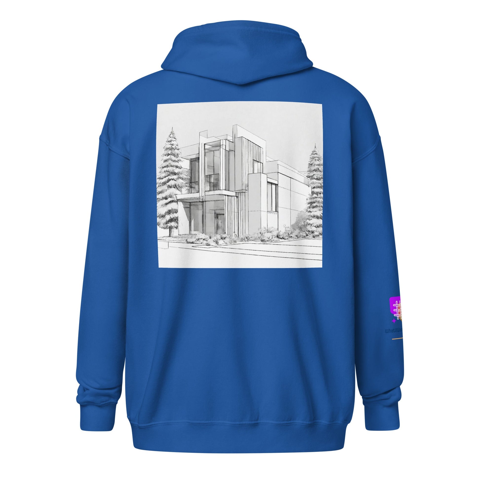 Unisex heavy blend zip hoodie