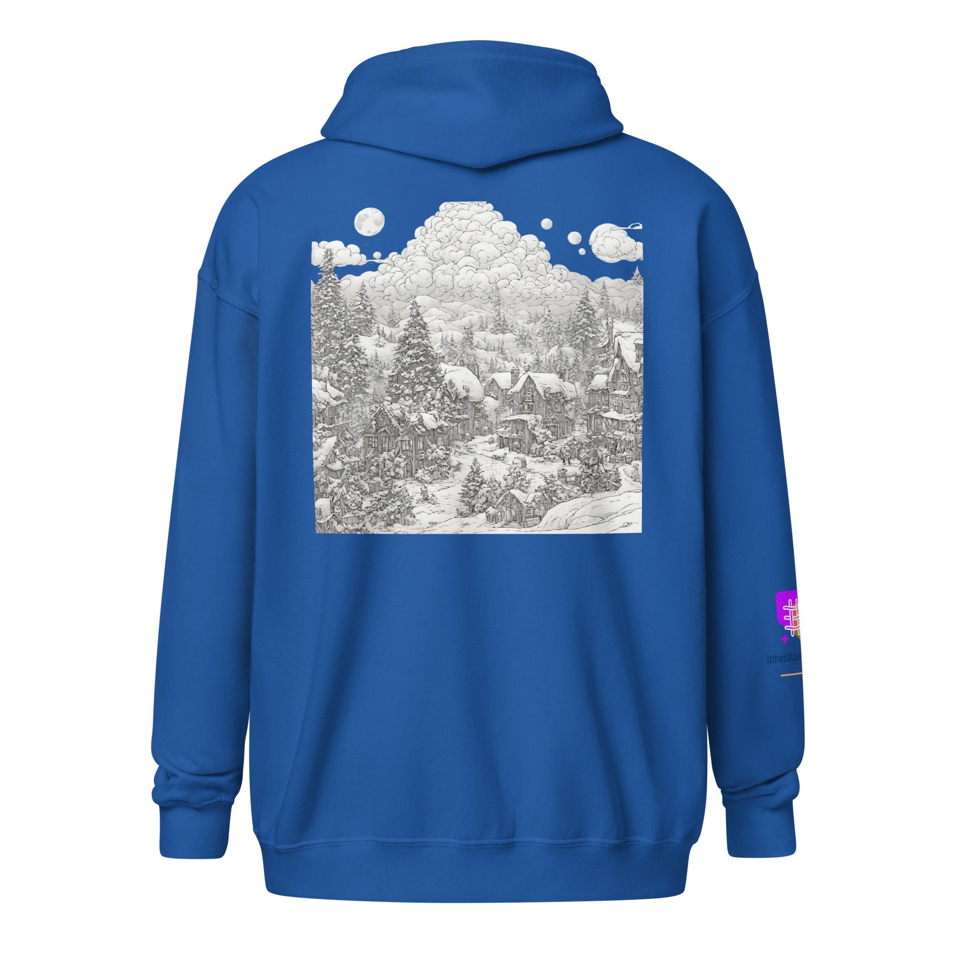 Unisex heavy blend zip hoodie