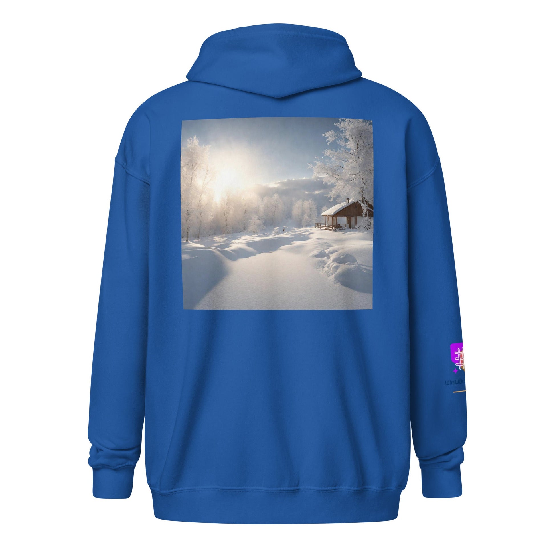 Unisex heavy blend zip hoodie