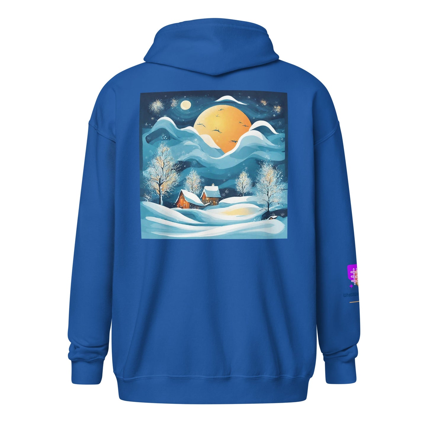 Unisex heavy blend zip hoodie